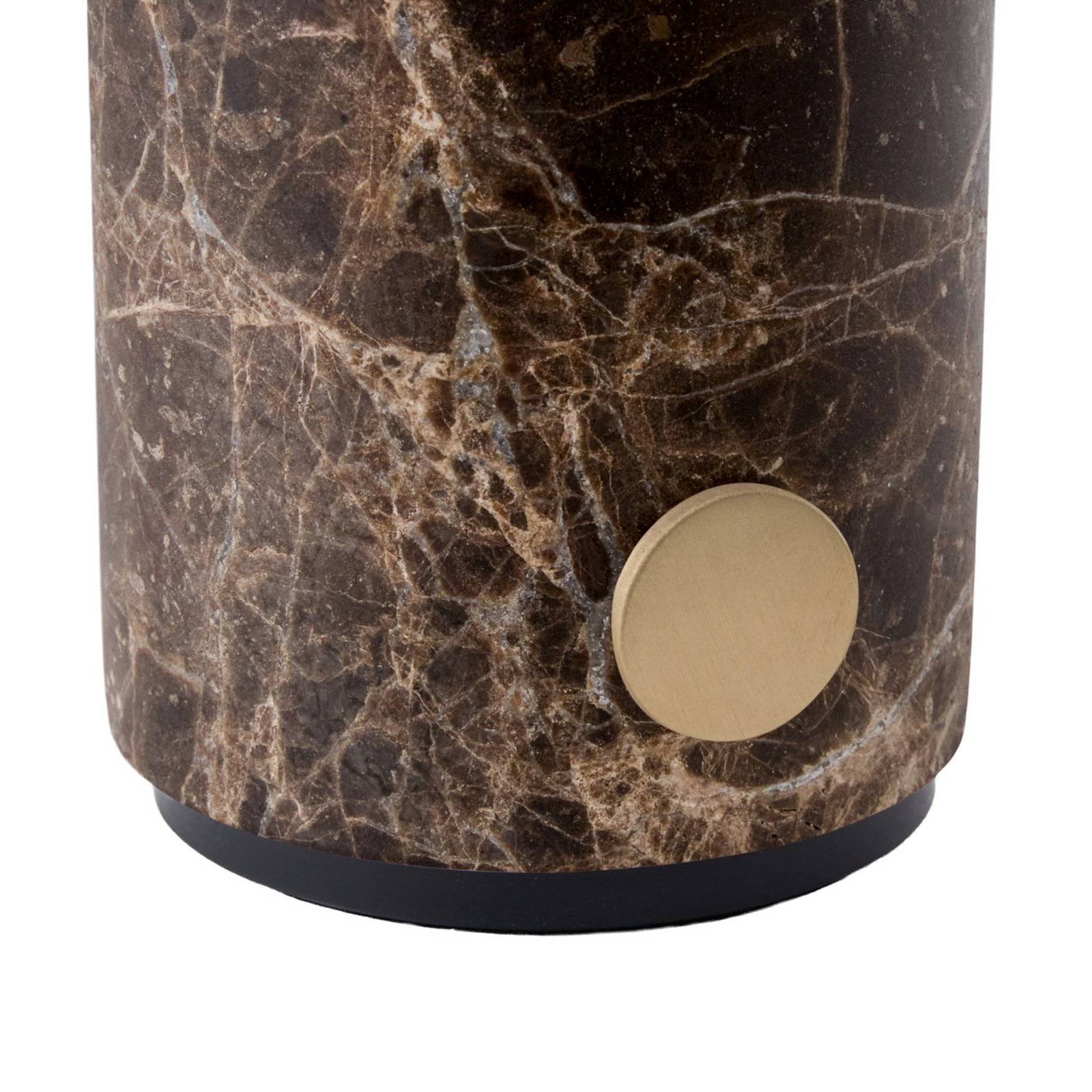  Globen Lighting Globen Lighting Torrano Rechargeable Table Lamp, Brown Marble 