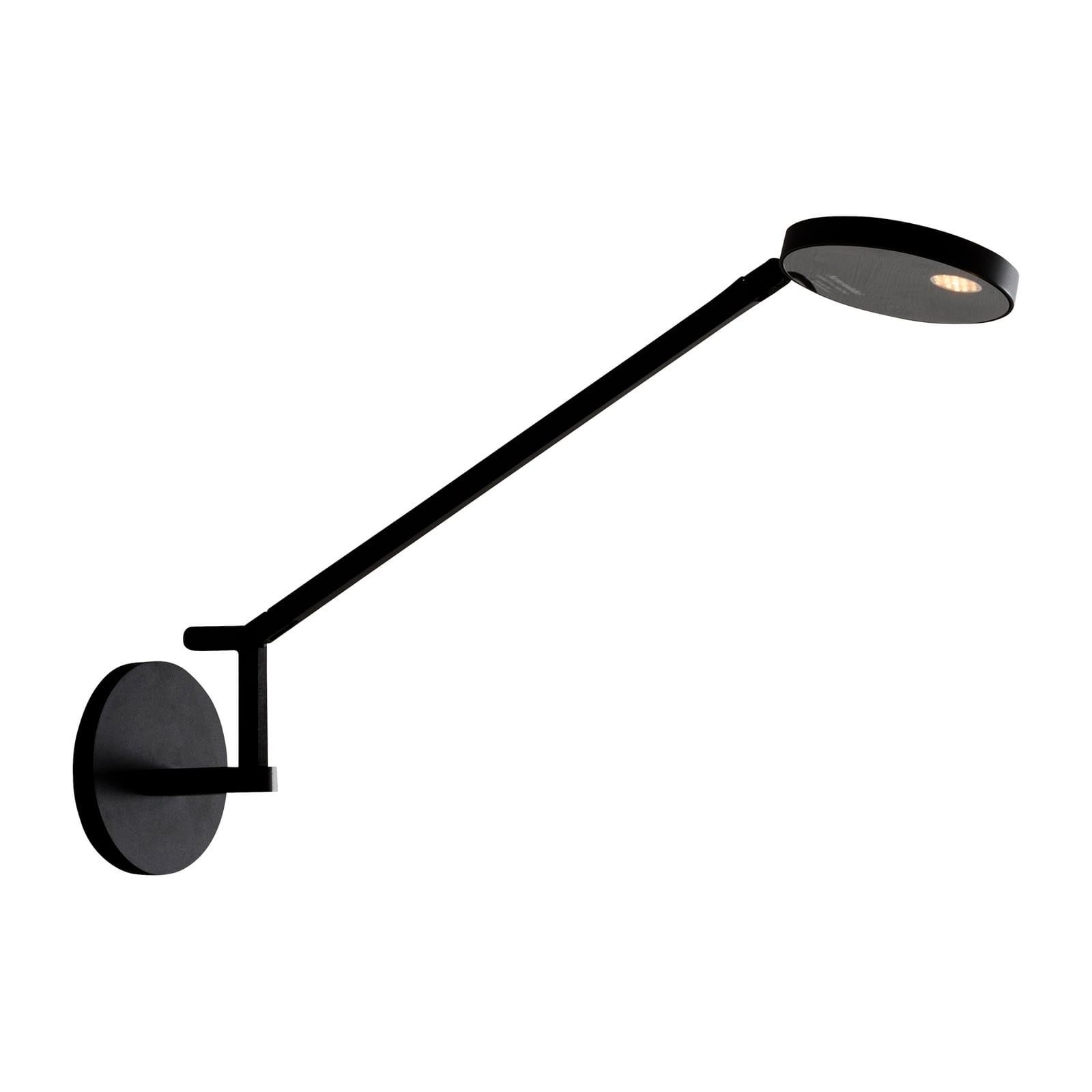 Demetra Micro LED-Wandleuchte, 3.000 K, schwarz - Artemide