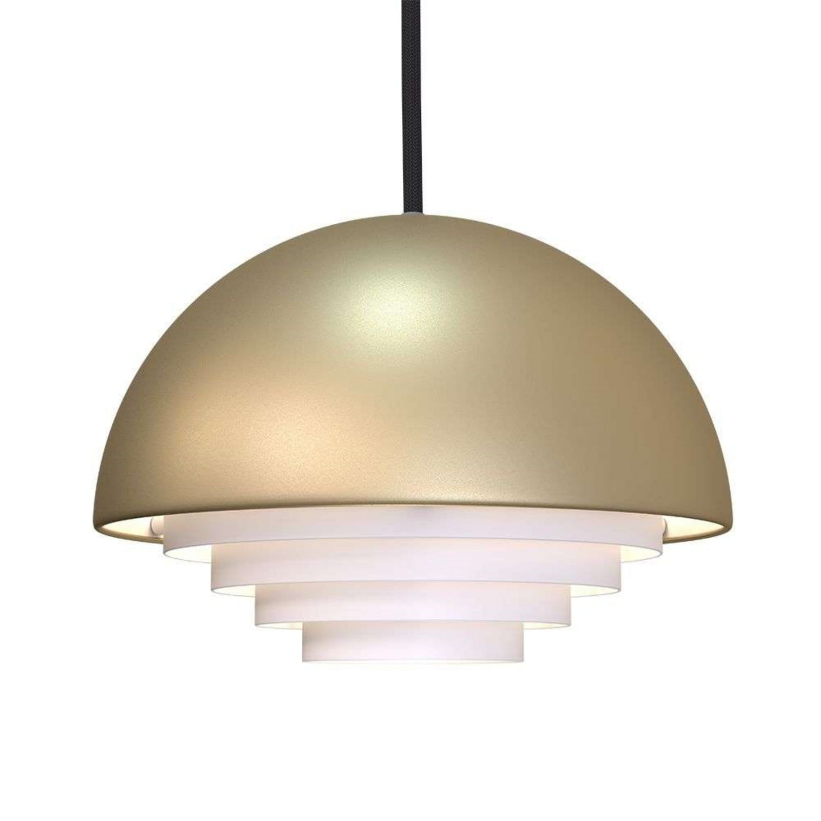 Motown Pendelleuchte M Brass Herstal – Esszimmer – Metall