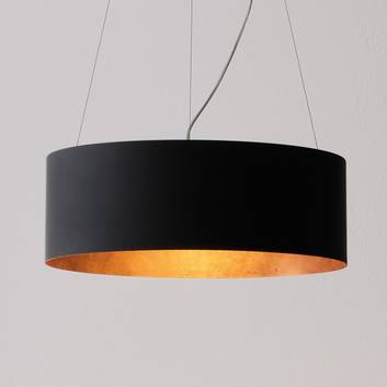 ICONE Olimpia lampa wisząca LED, czarno-miedziana