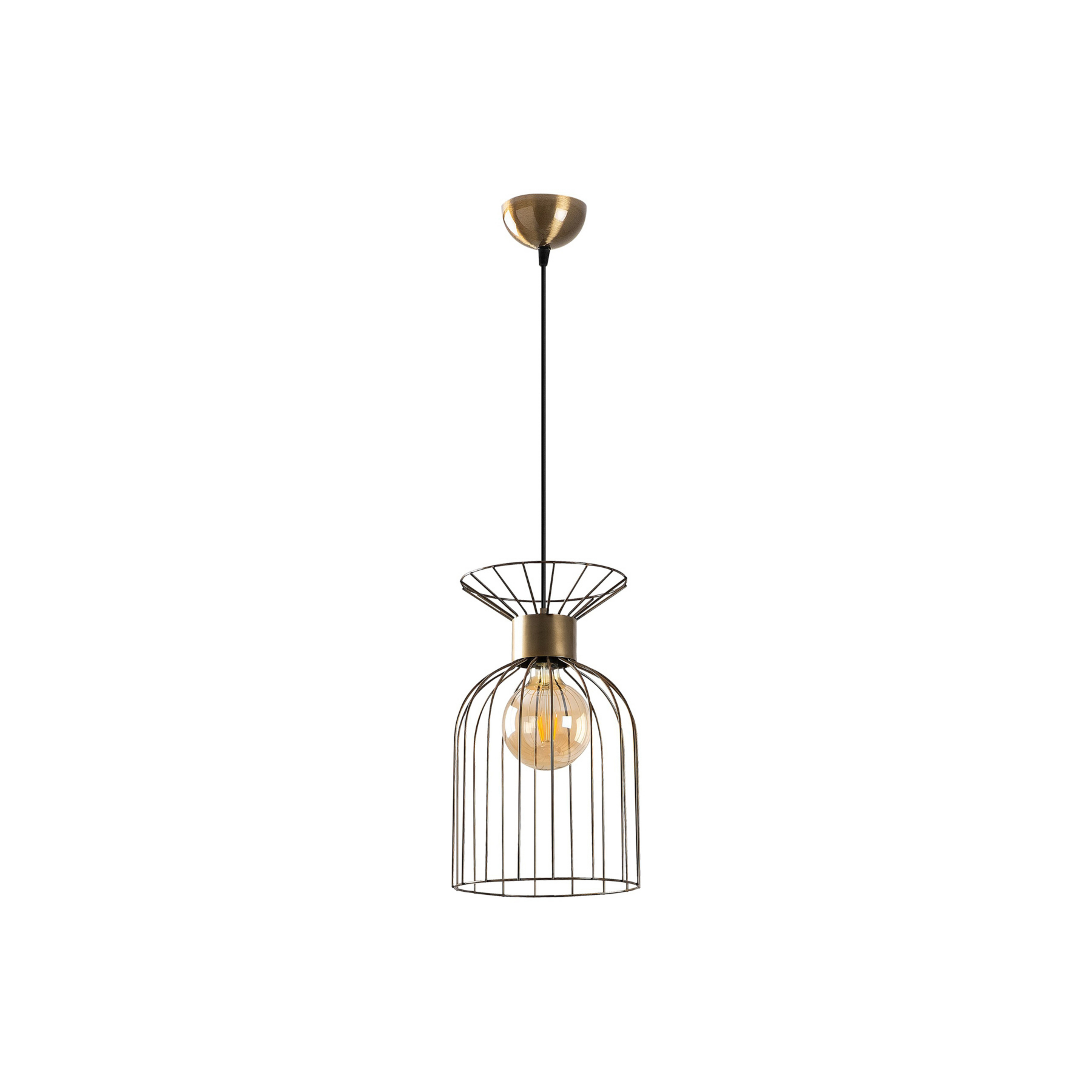 Pendant light Vazo 2881 Ø25cm gold antique