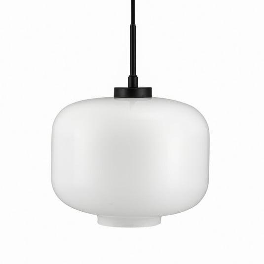 Arp Candeeiro Suspenso Opal/Black - Dyberg Larsen