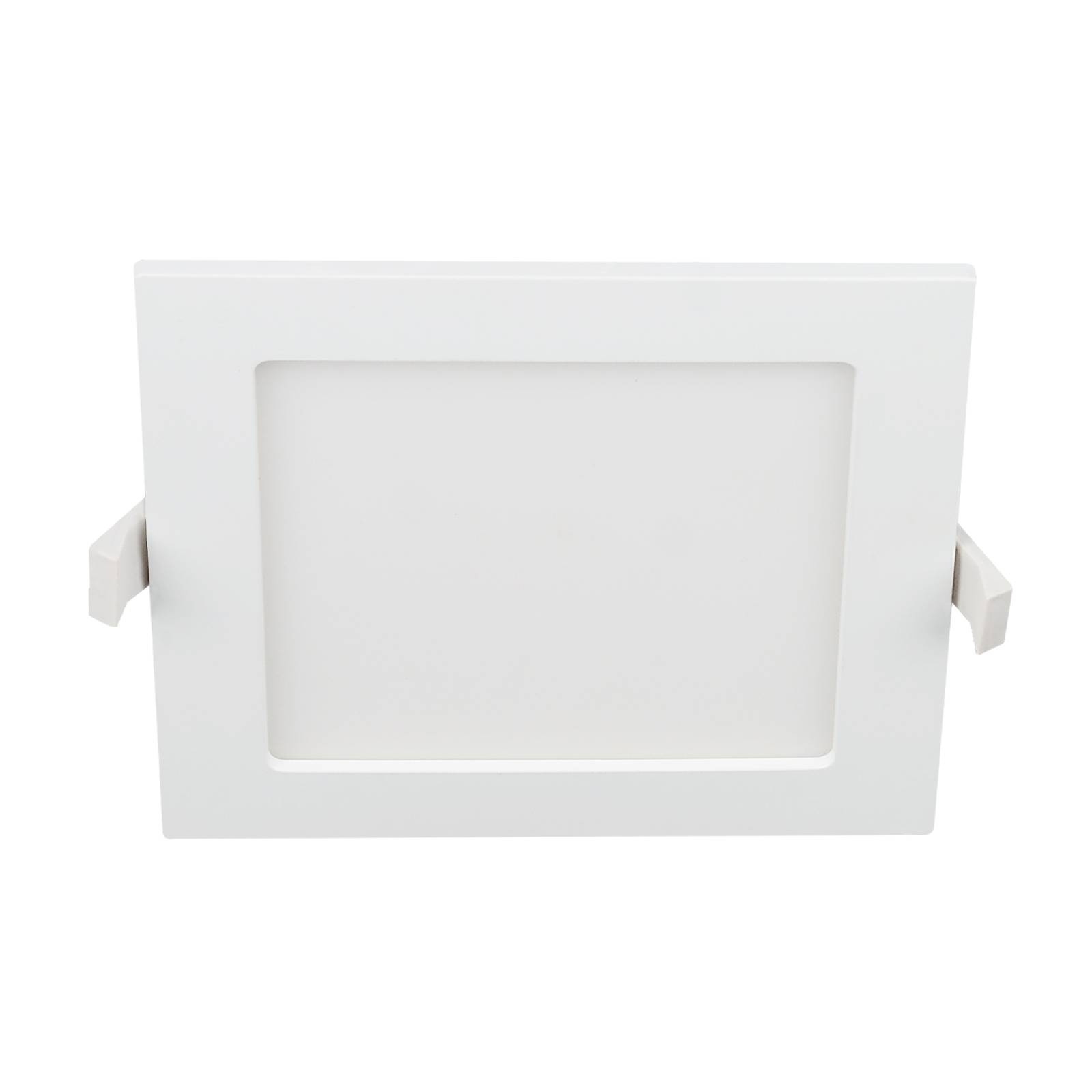 Prios Helina LED recessed light, white, 22 cm 24 W