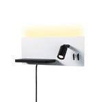 Serra LED Wandleuchte USB C Dim. Right Side Matt Weiß/Matt Schwarz - Paulmann