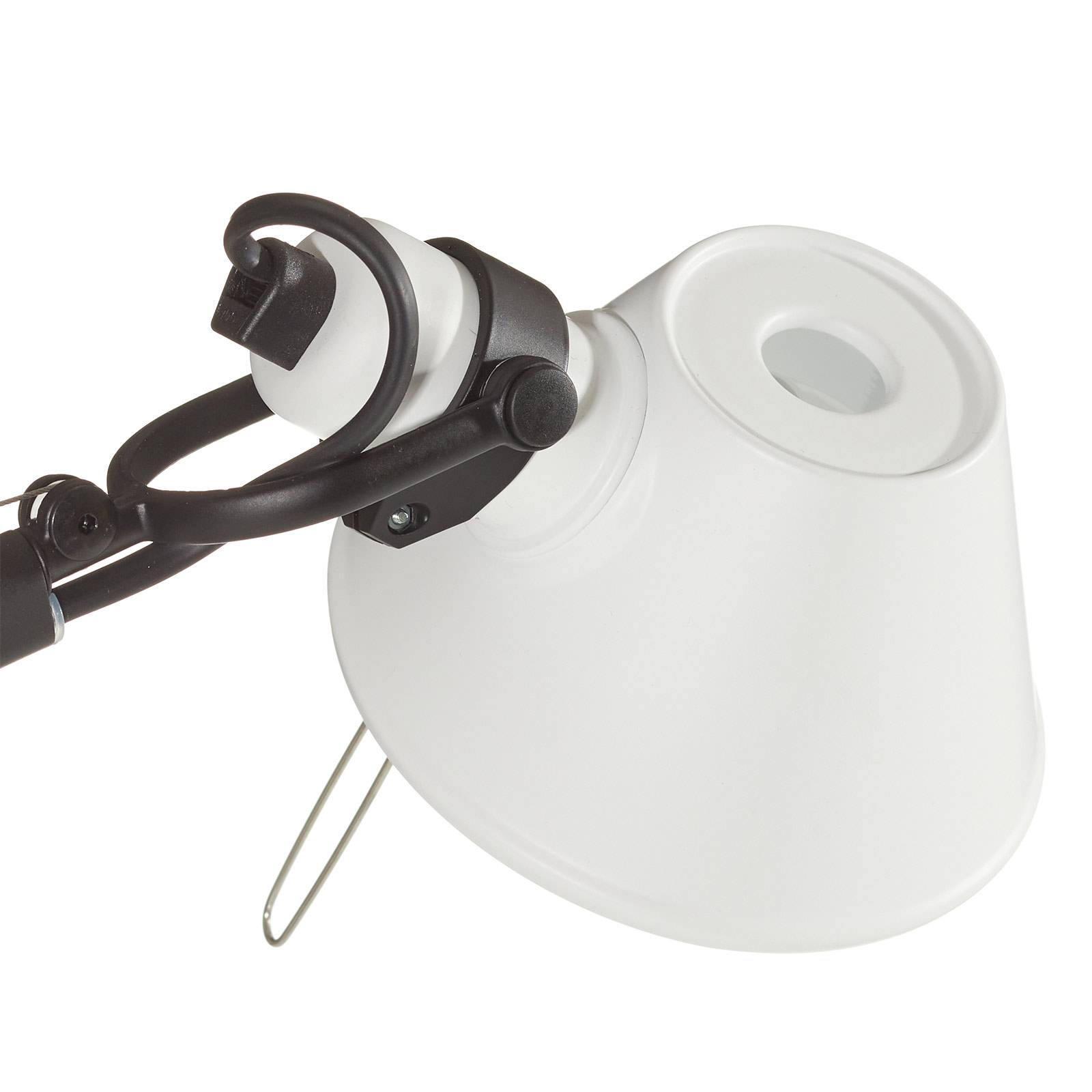 Stolik Artemide Tolomeo Micro Bicolour czarny/biały