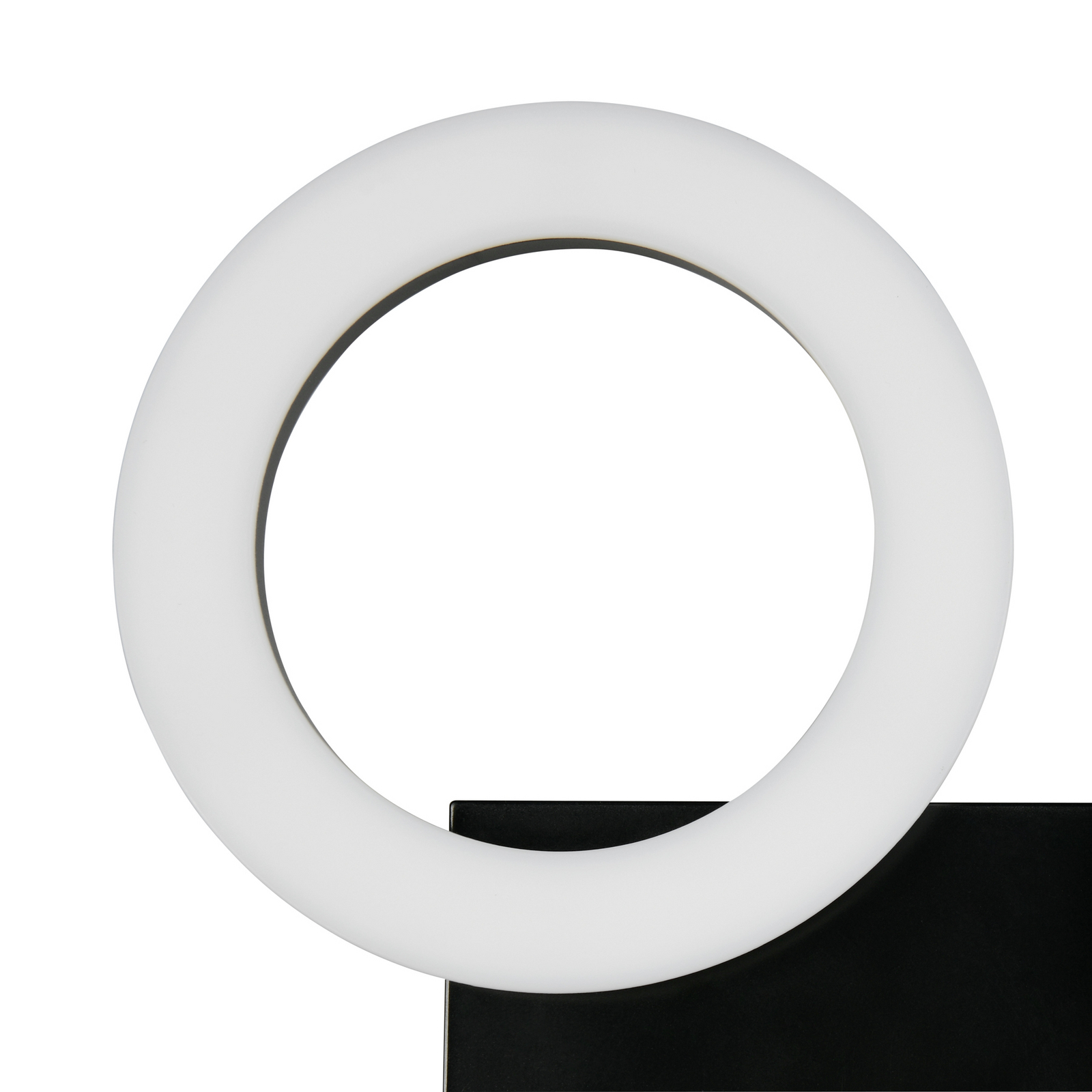 Plafoniera LED Cemi, rotonda, nera, in plastica, 4.000 K Plafoniera LED Cemi, rotonda, nera, in plastica, 4.000 K