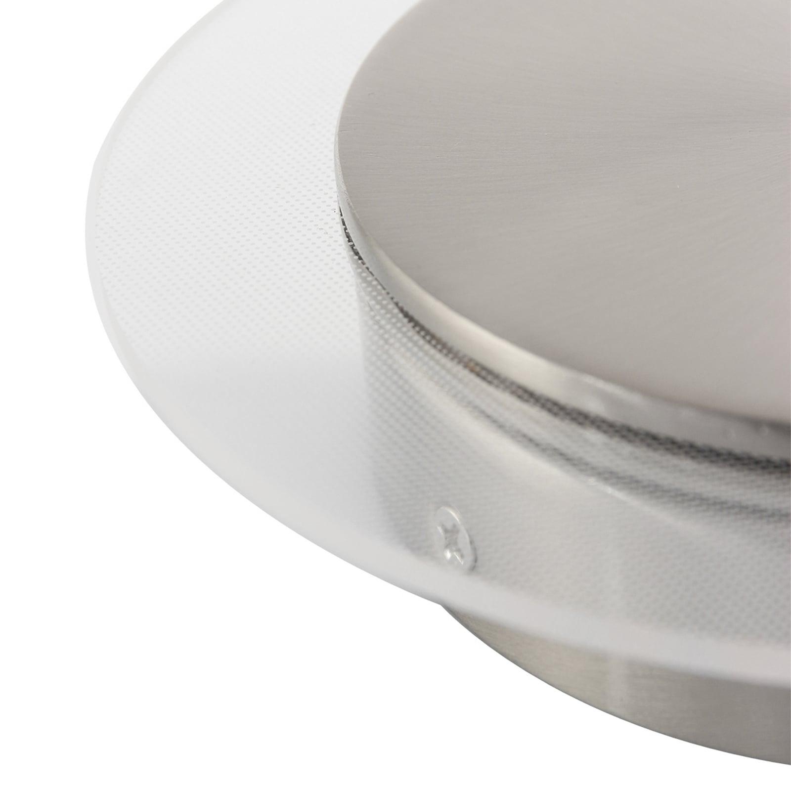 LED sienas lampa „Lido“, tērauda pelēka, metāls, 2700 K