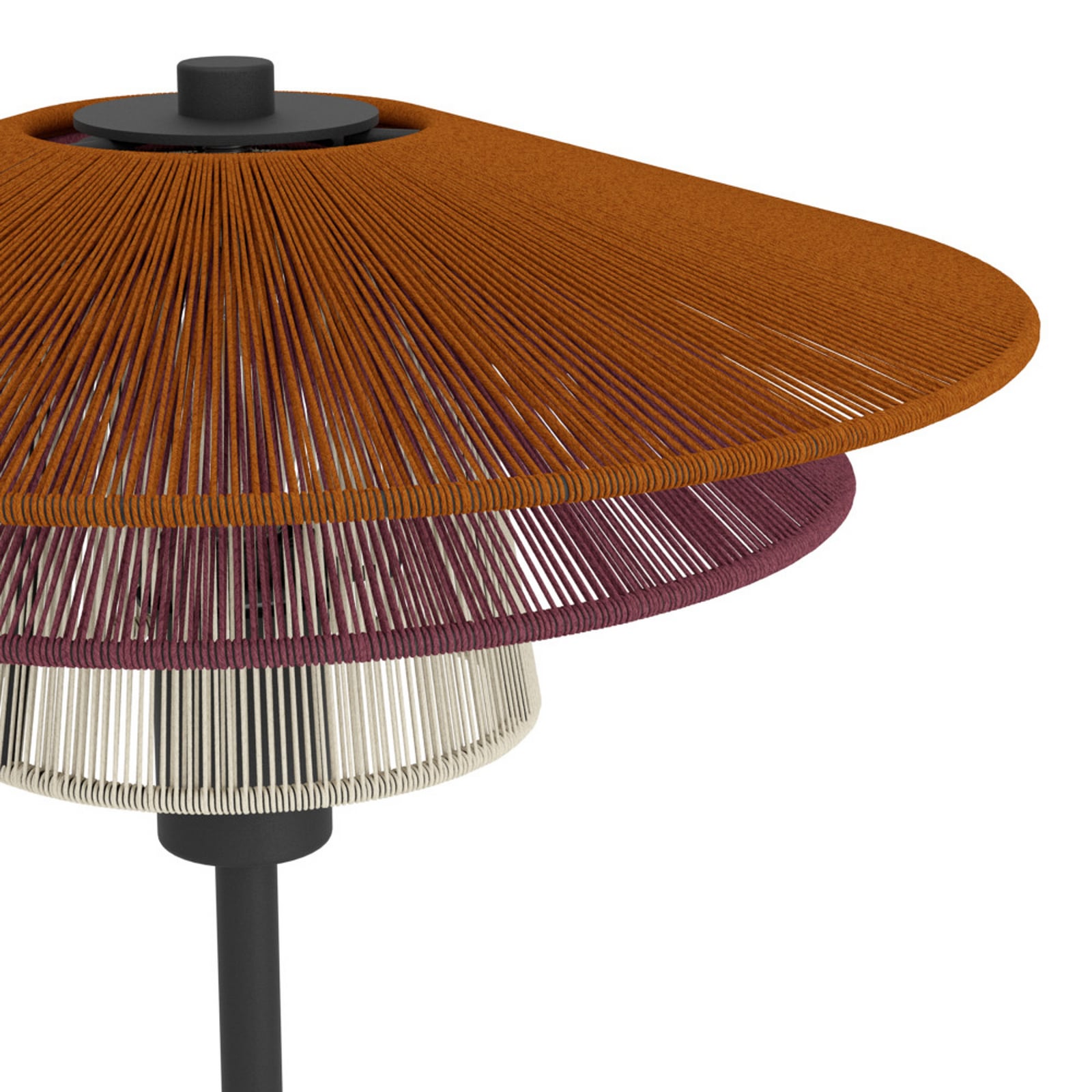 EGLO Tischlampe PIGNONA, rot/orange/weiß, Höhe 39 cm, Textil EGLO Tischlampe PIGNONA, rot/orange/weiß, Höhe 39 cm, Textil
