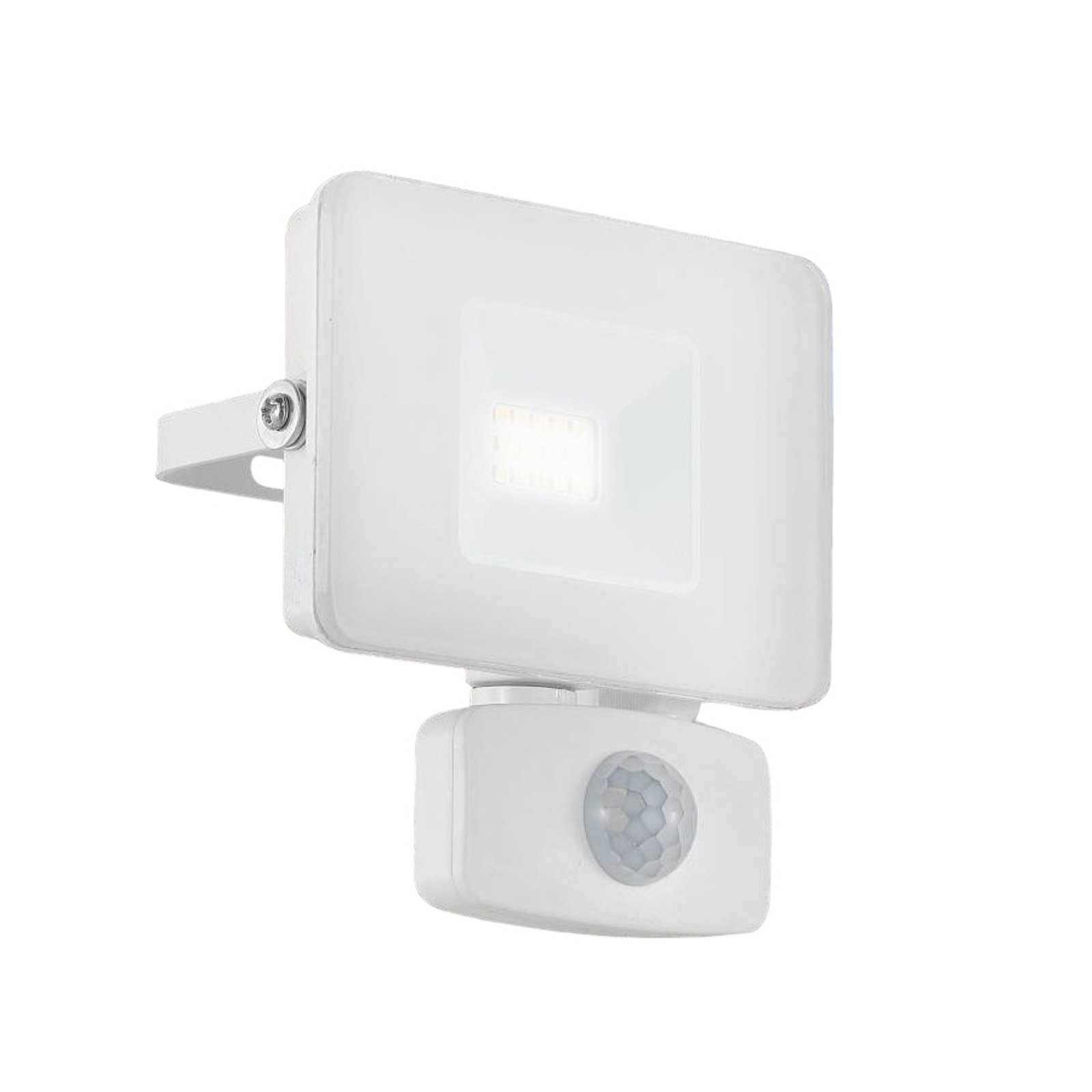 LED buitenspot Faedo 3 met sensor, wit, 10W