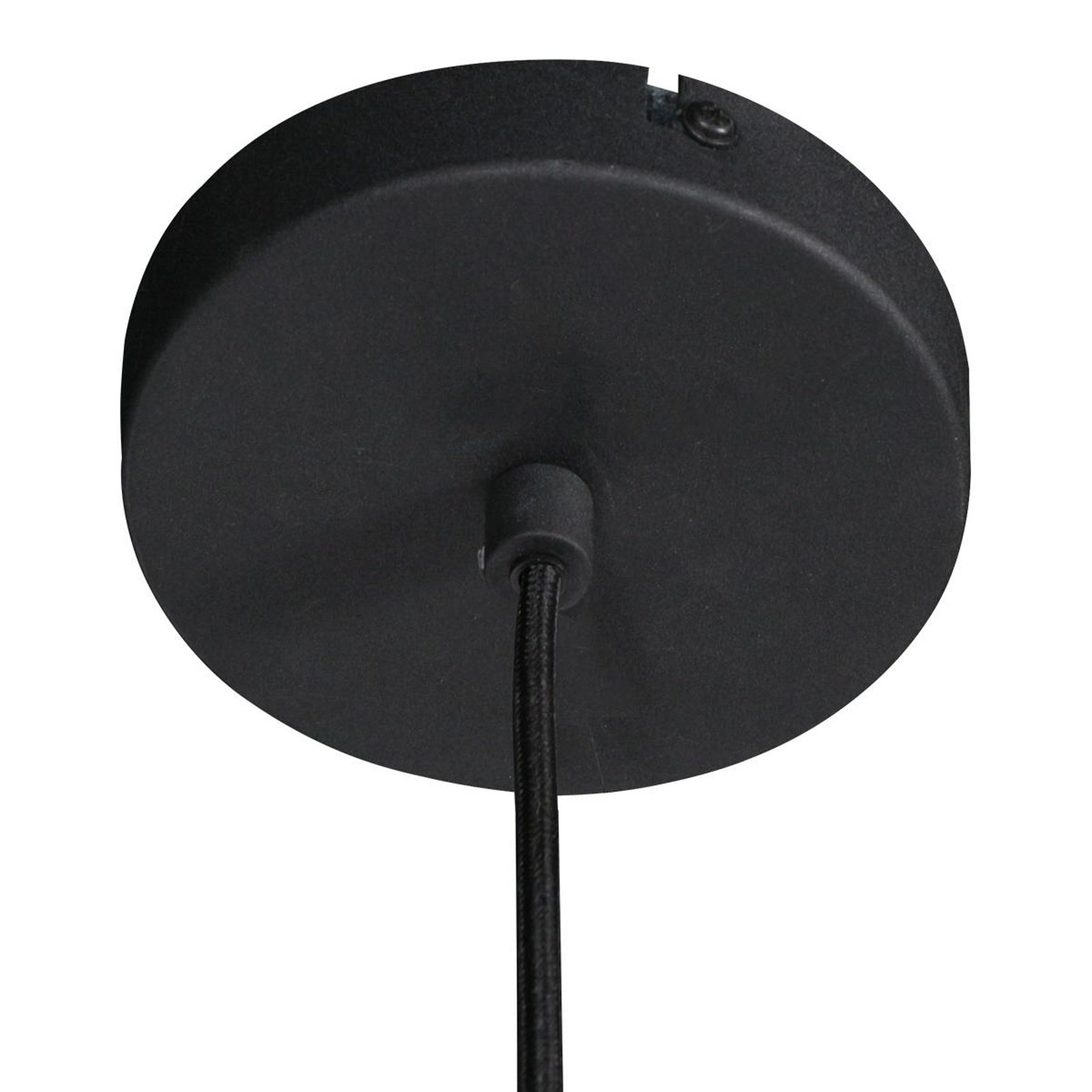Hängeleuchte Flinter, Holzdekor, Metall, Ø 50 cm, E27