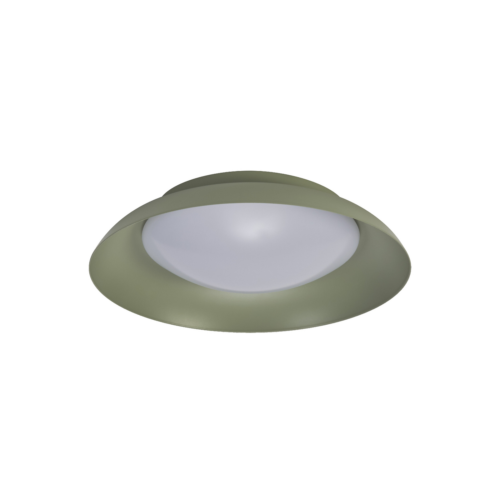 OSRAM ORBIS PLATE LED ceiling lamp, green, Ø 31 cm, clickdim