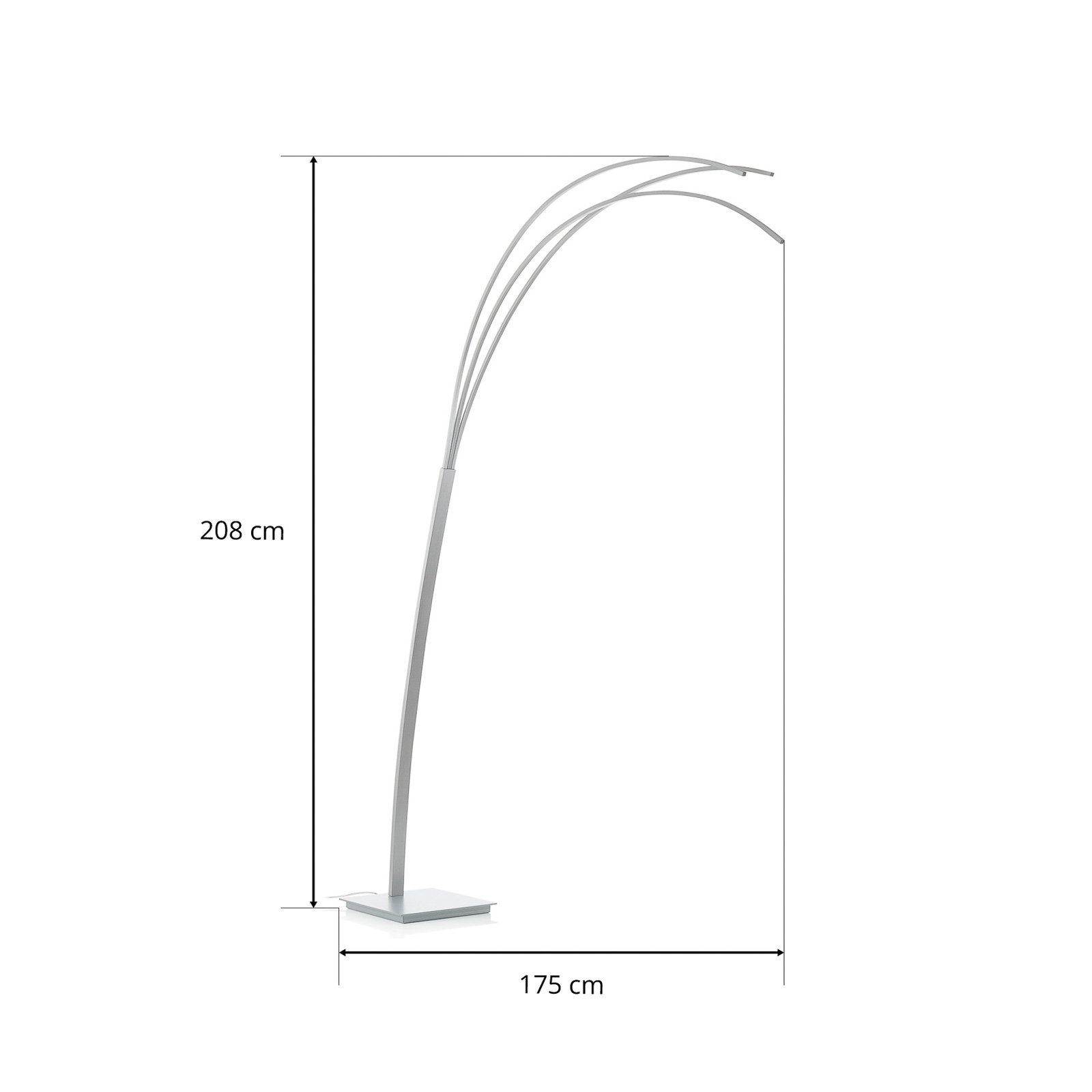 Bopp Bow – LED-båglampa, dimbar