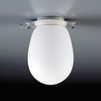 Bano ceiling light with opal glass