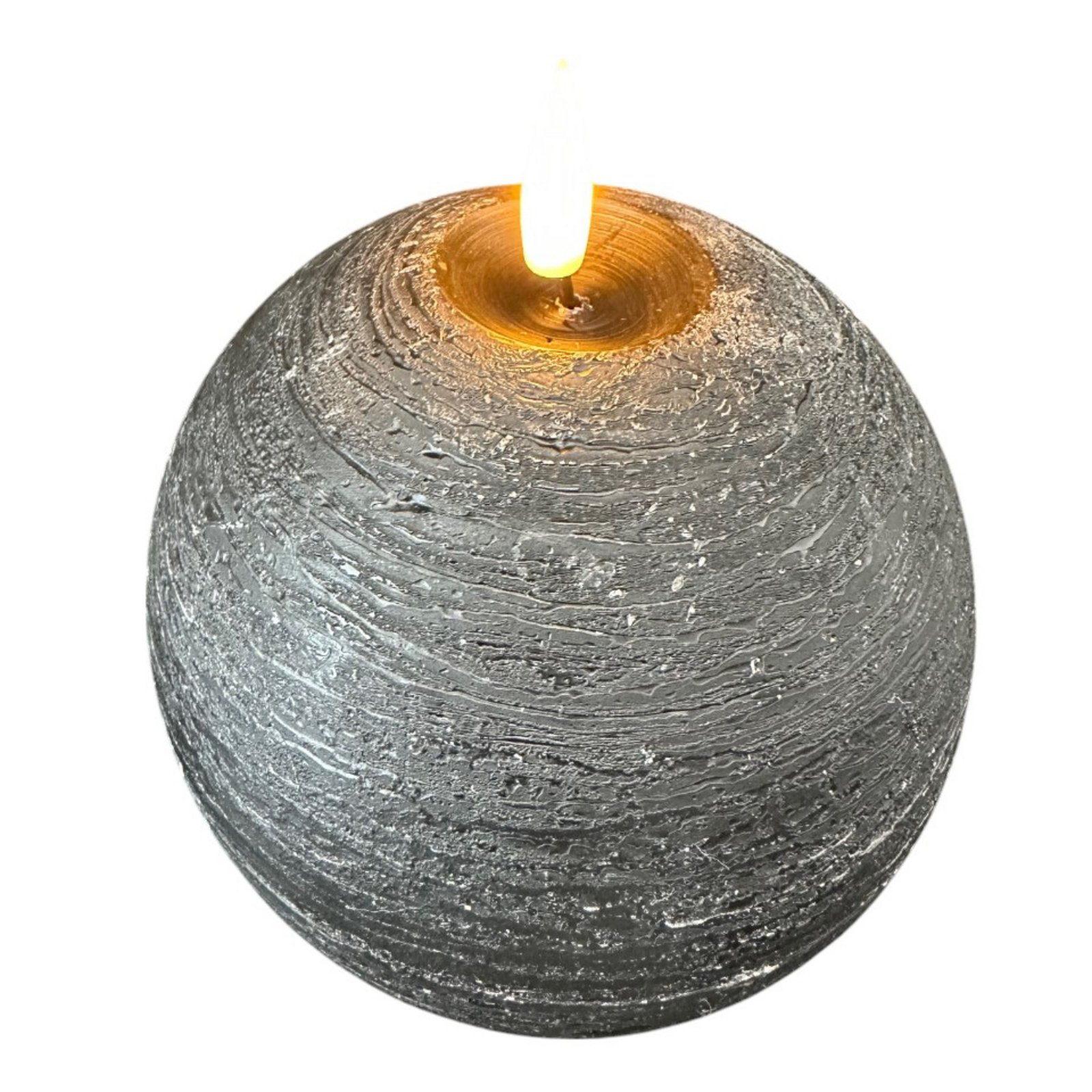 STERNTALER Świeca woskowa LED, czarna Wysokość 13 cm Kulka Bateria
