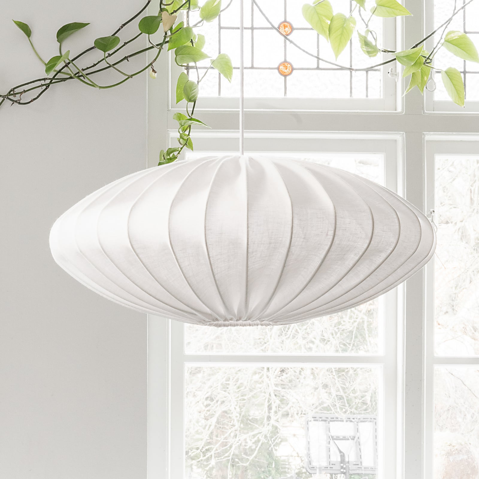 Ellipse 65 -varjostin, Linen White - Watt & Veke