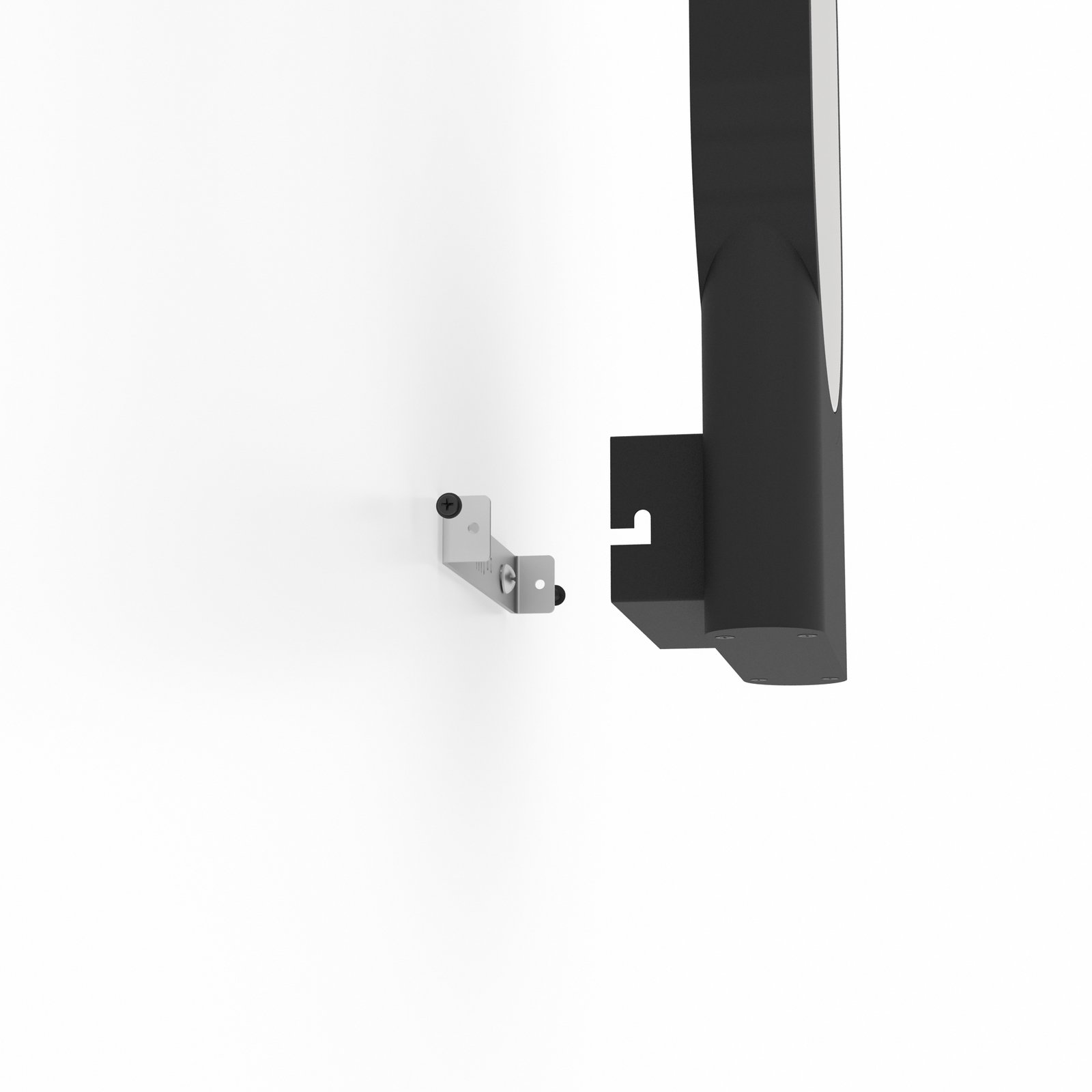 LED-Wandleuchte Codriales in Schwarz