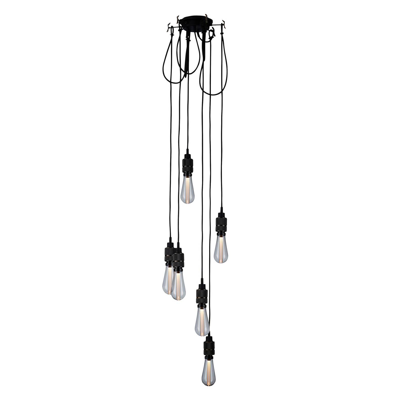 Buster + Punch Hooked 6.0 nude hanging bronze, for Living / Dining Room, steel, E27, 40 W