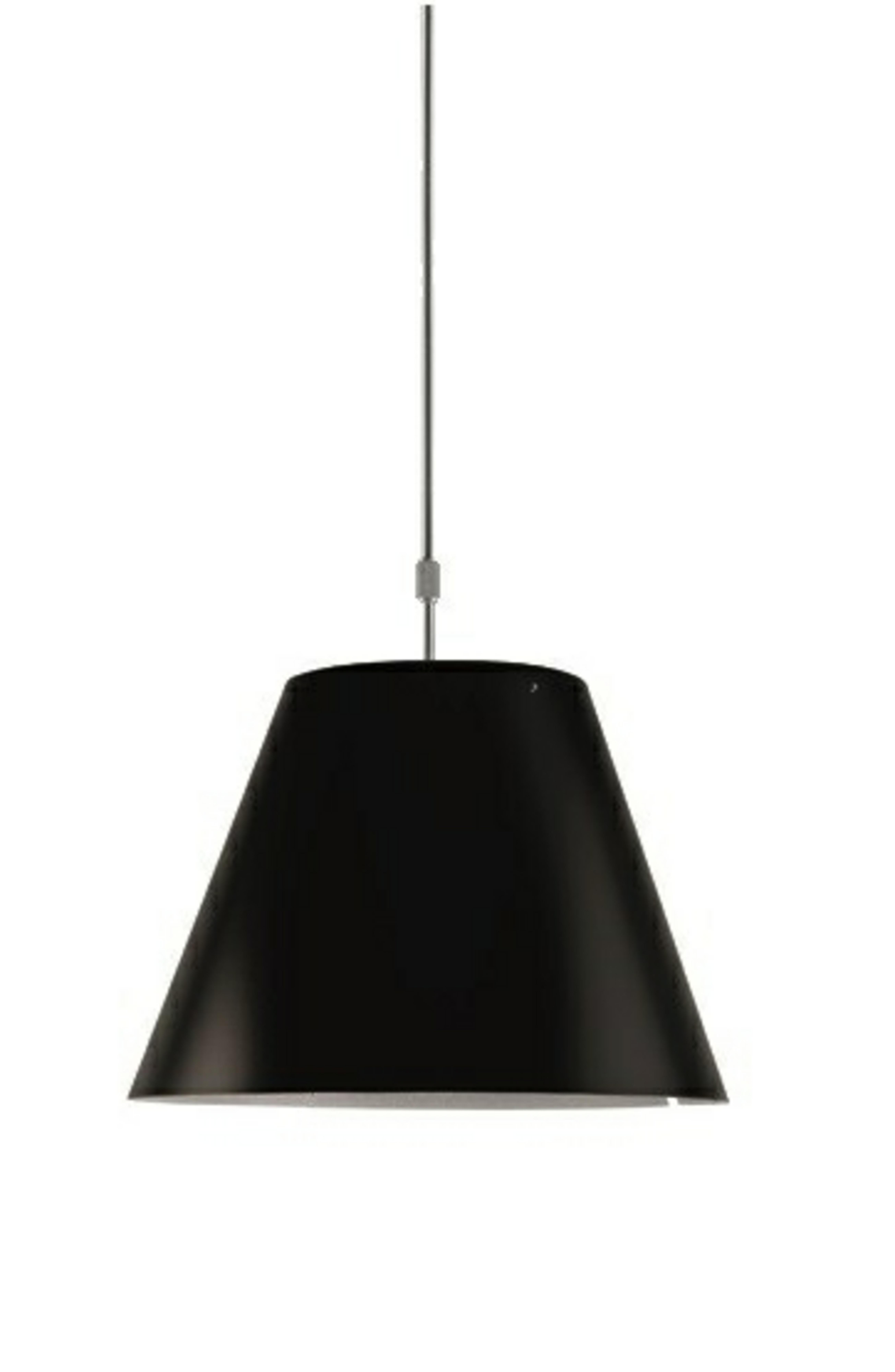 Costanza Riippuvalaisin Liquorice Black - Luceplan