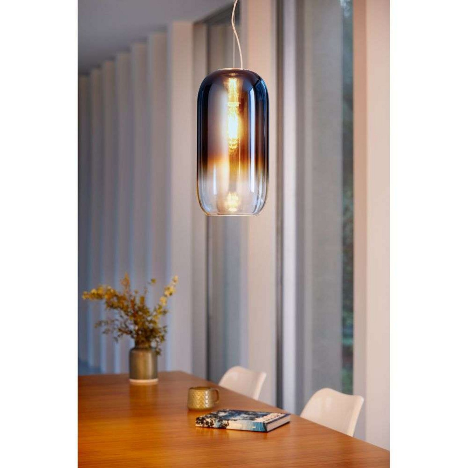 Gople Lustră Pendul Blue Sapphire/Black - Artemide