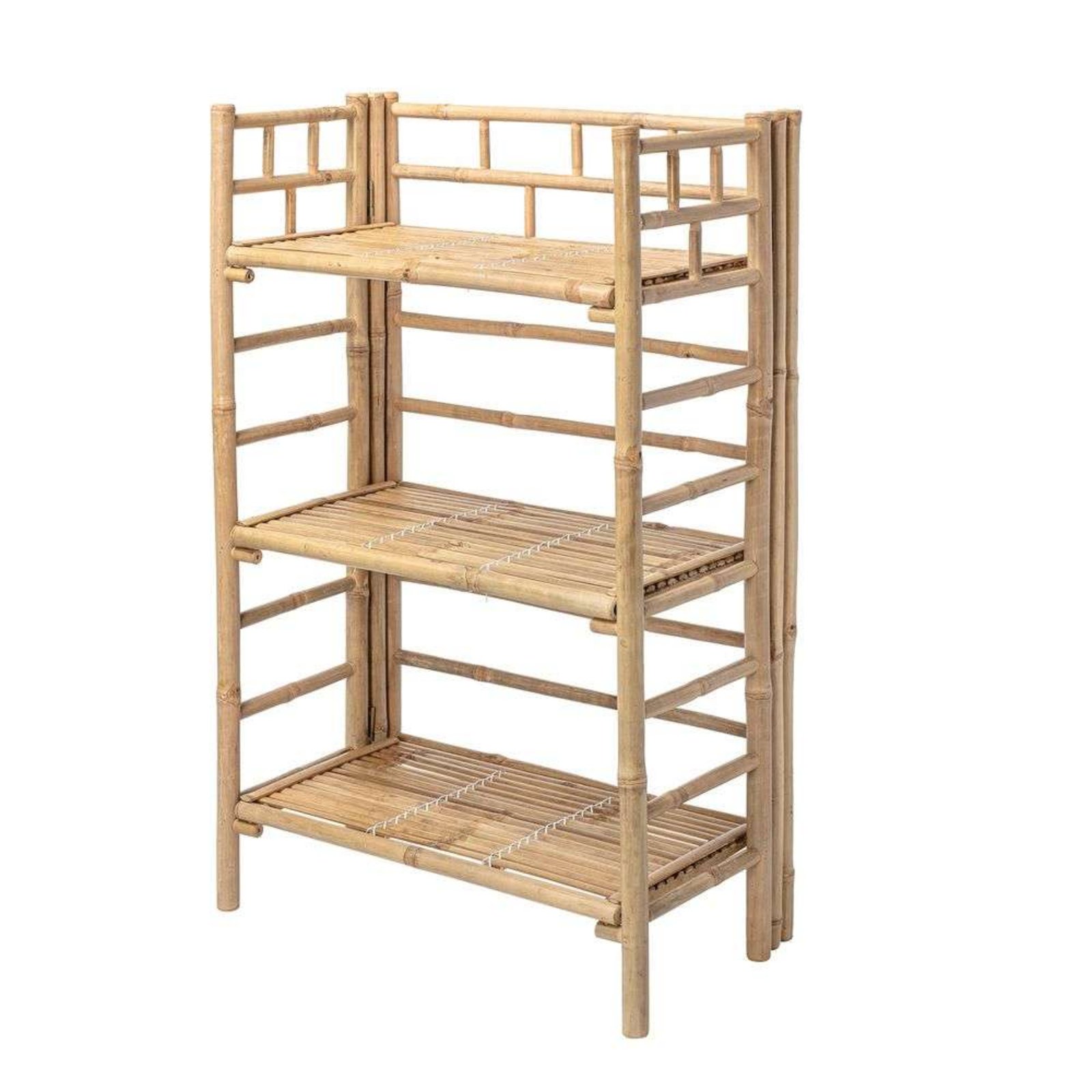 Zep Bookcase Bamboo Nature - Bloomingville