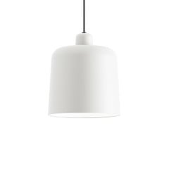 Luceplan Zile pendellampe mat hvid, Ø 20 cm