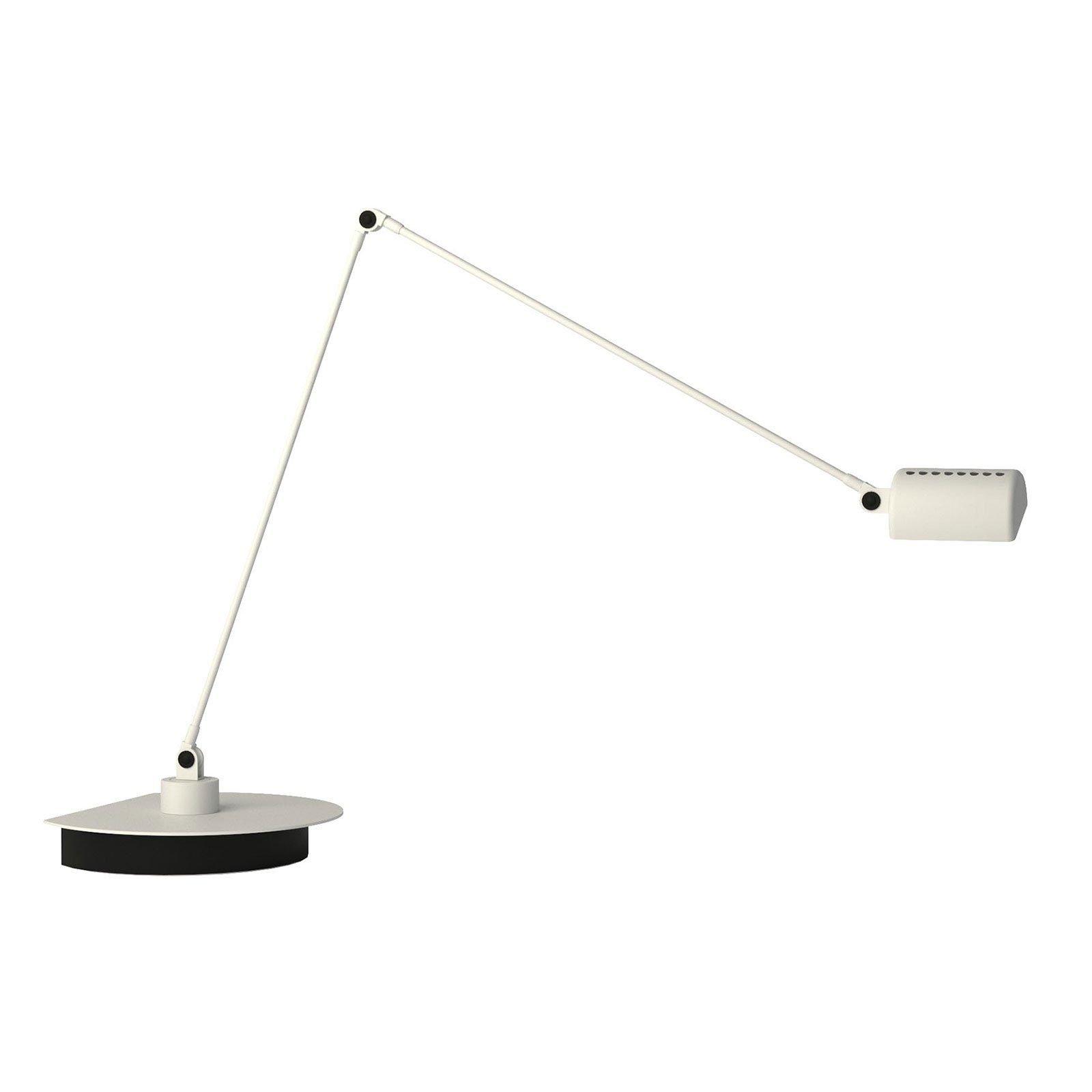Lumina Daphine Cloe -LED-pöytälamppu, valkoinen