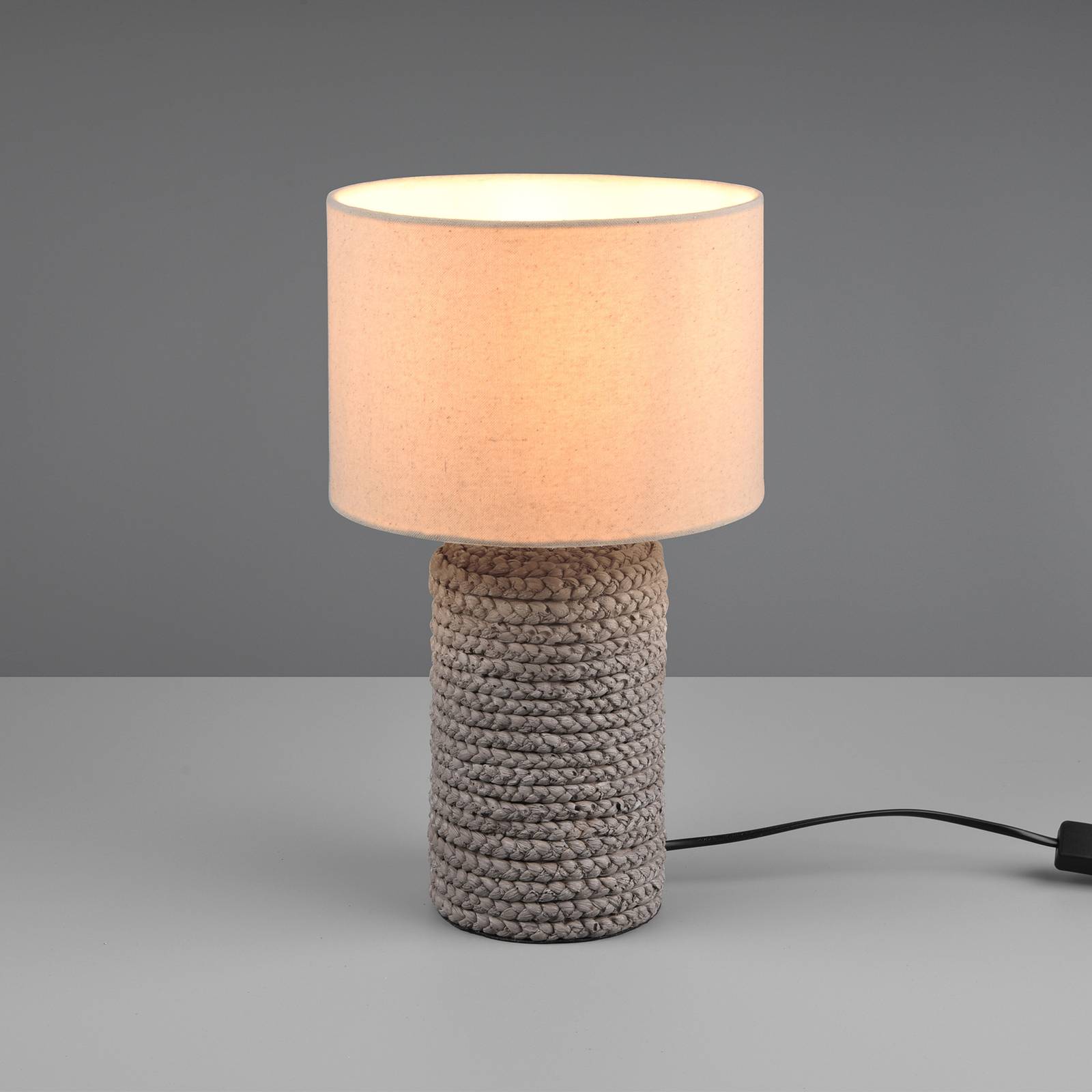 E-shop Keramická stolová lampa Mala, Ø 22 cm