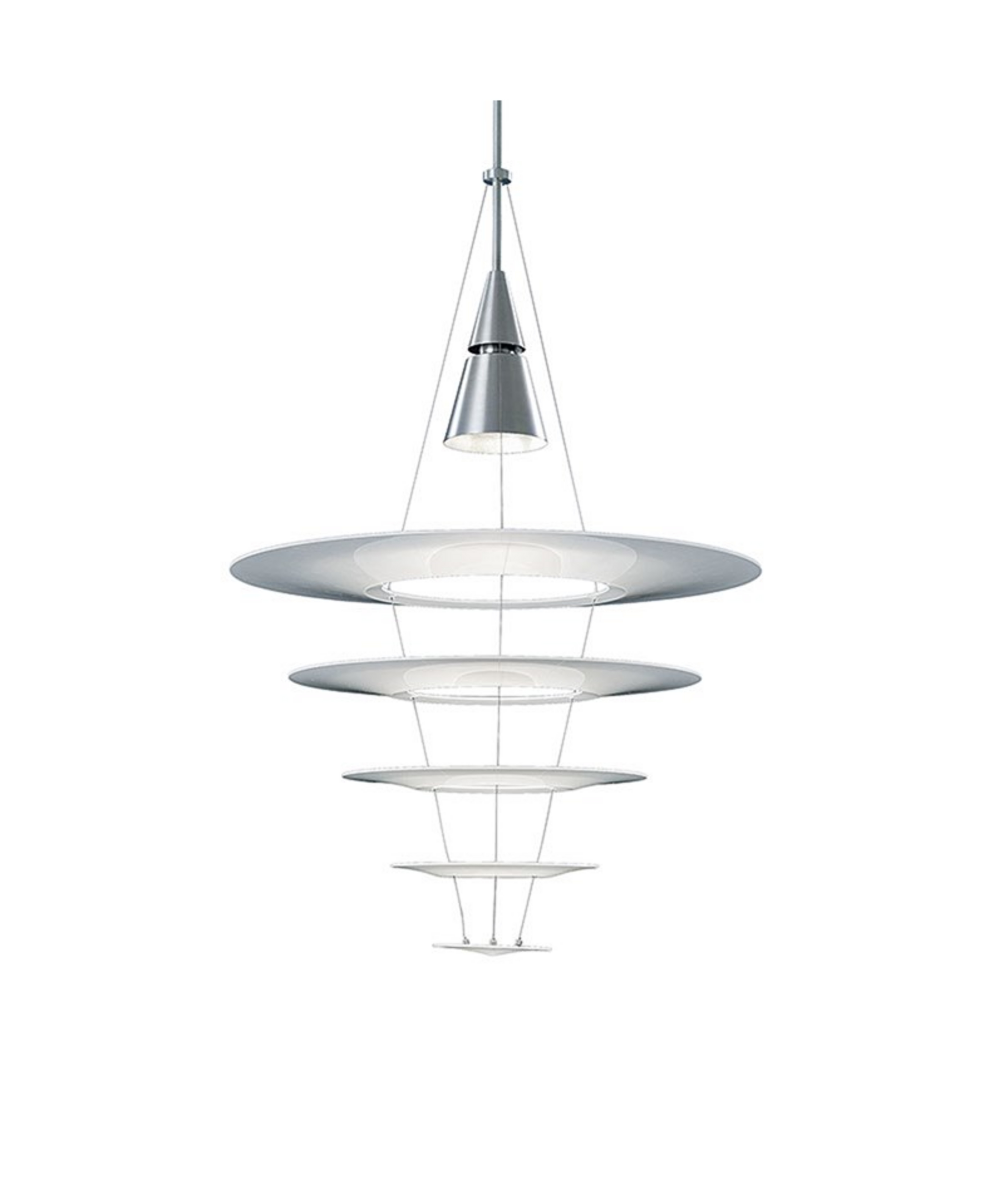 Enigma 545 Kit de Suspension w/3m Câble Alu - Louis Poulsen