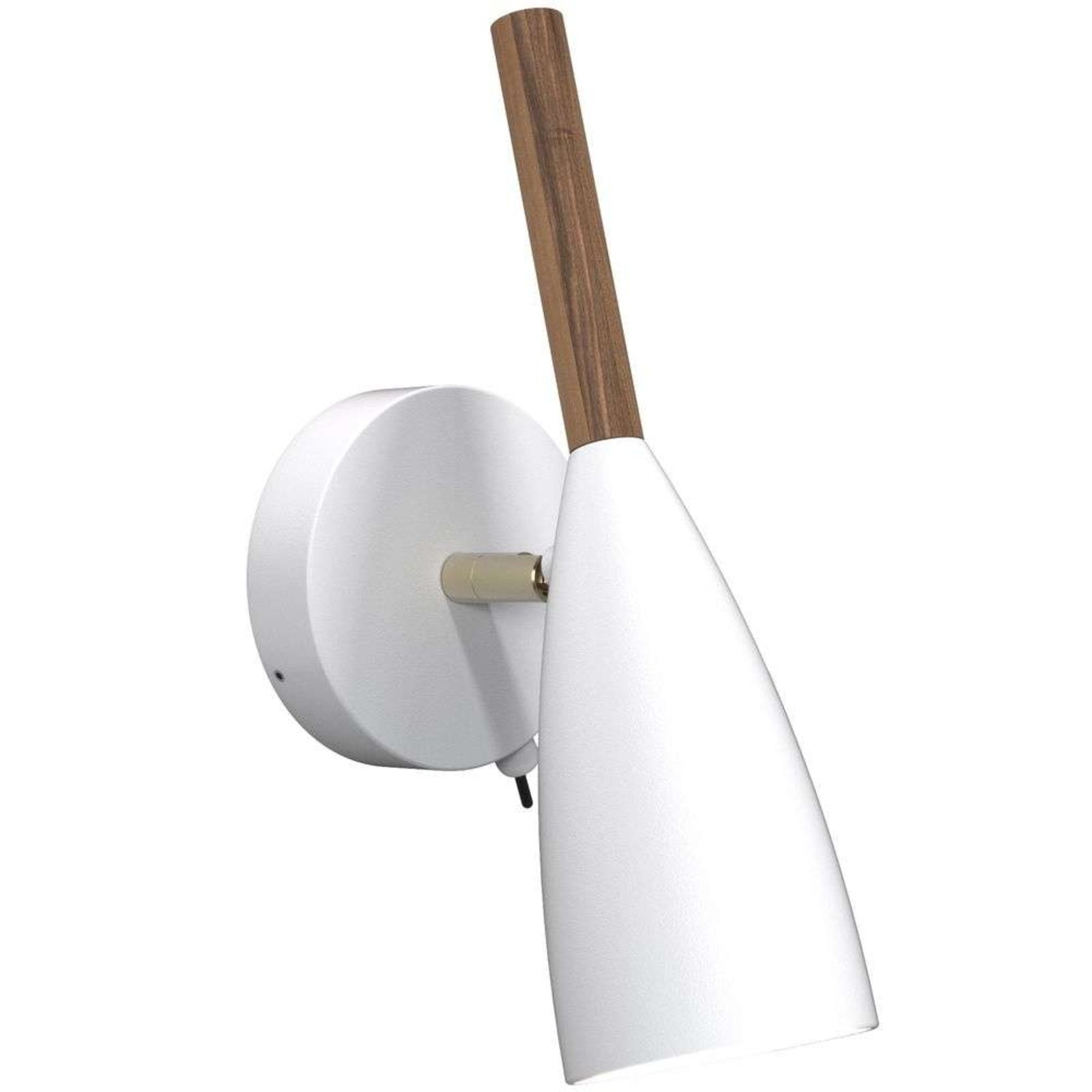 Pure Applique Murale White/Walnut - DFTP