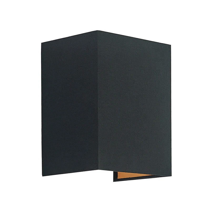Lindby – Lukani Wandleuchte Black/Gold/Nickel