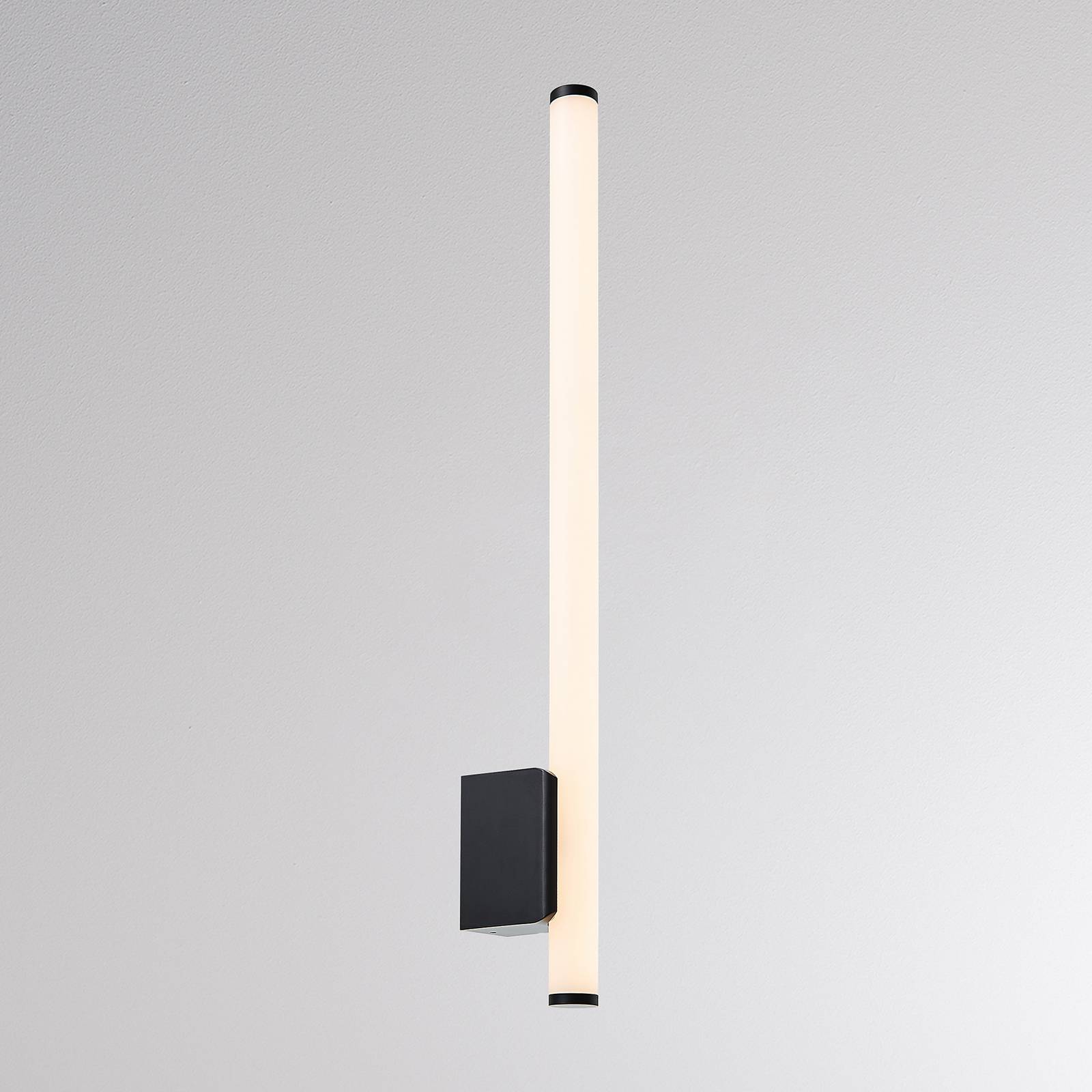  Molto Luce Kinkiet Led Vina Up M, Czarny, Wysokość 60 Cm, Ip44, Cct 