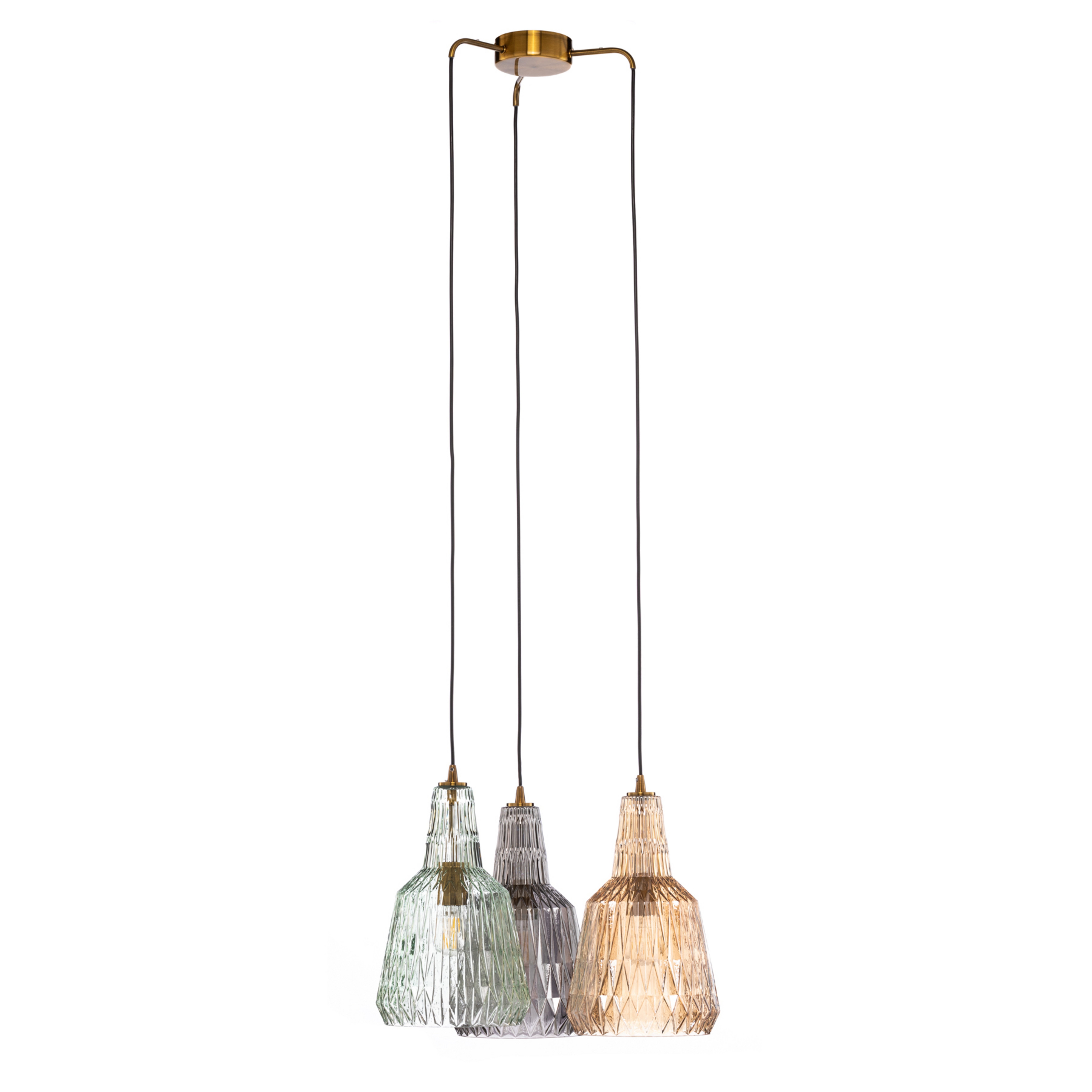 Belarion 3 Cluster Suspension Multicouleur - Lindby