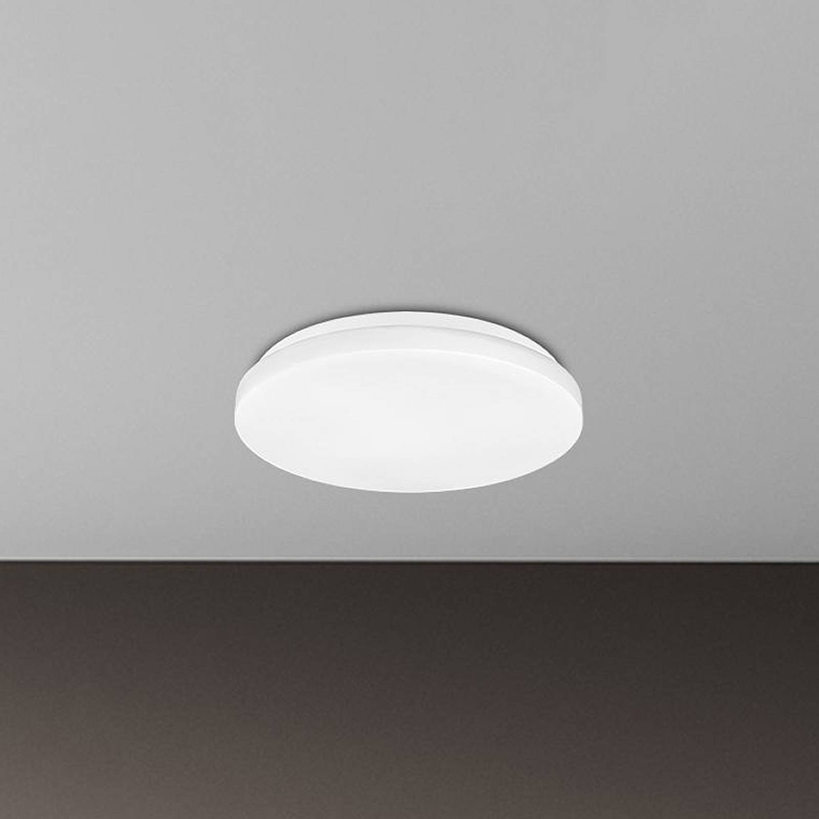 Lampa sufitowa LED Elipso, biała, tworzywo sztuczne, Ø 29 cm, 4000K