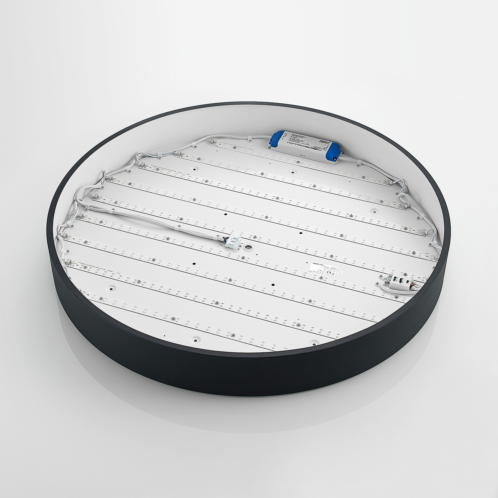 Noabelle LED Deckenleuchte Ø80 Black - Arcchio