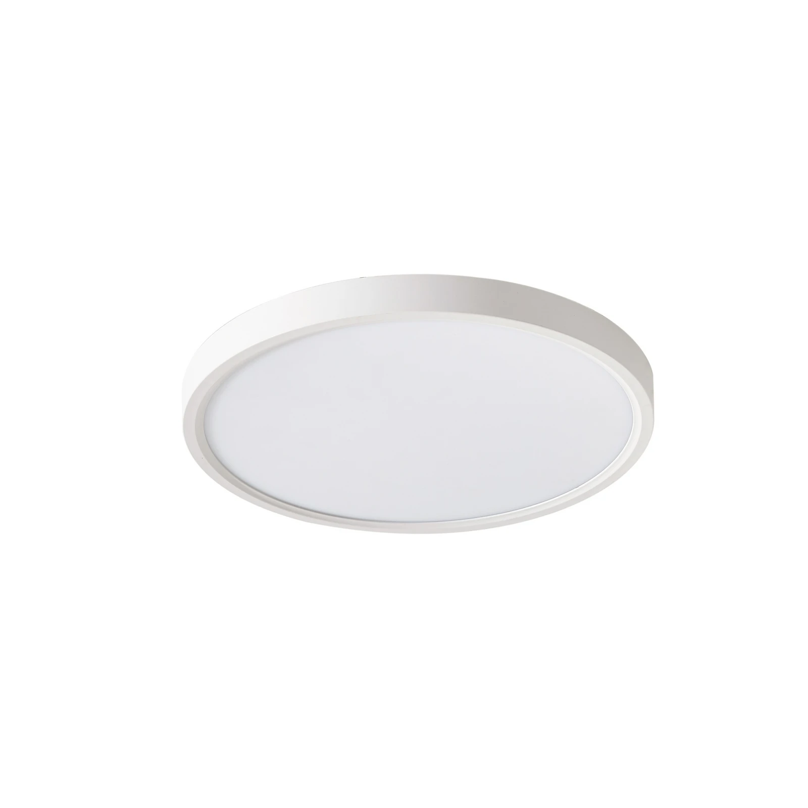 Lindby Smart LED таванна лампа Deika, Ø 30 cm, бяла, Tuya