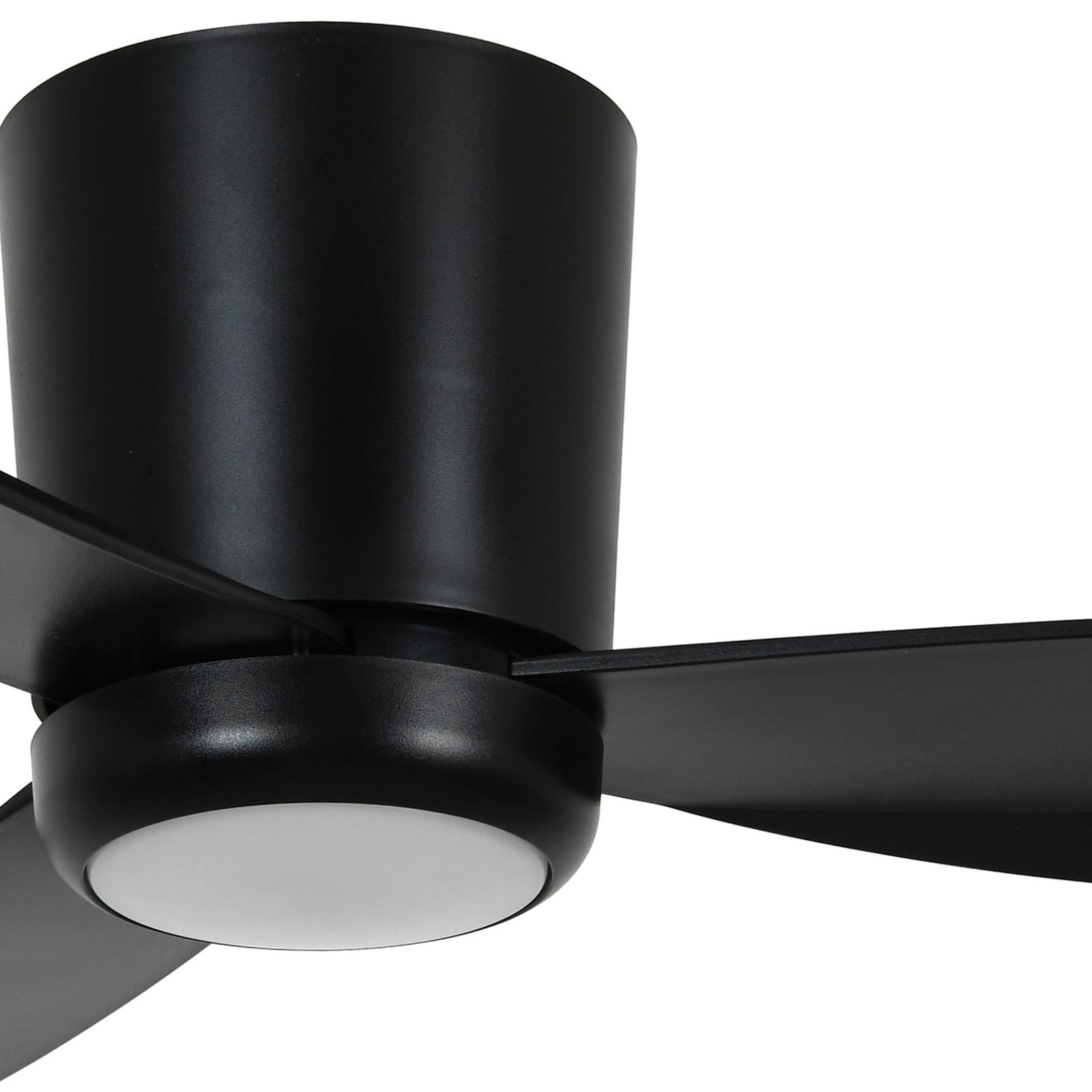Array Deckenventilator mit Licht schwarz 137cm leise, Beacon