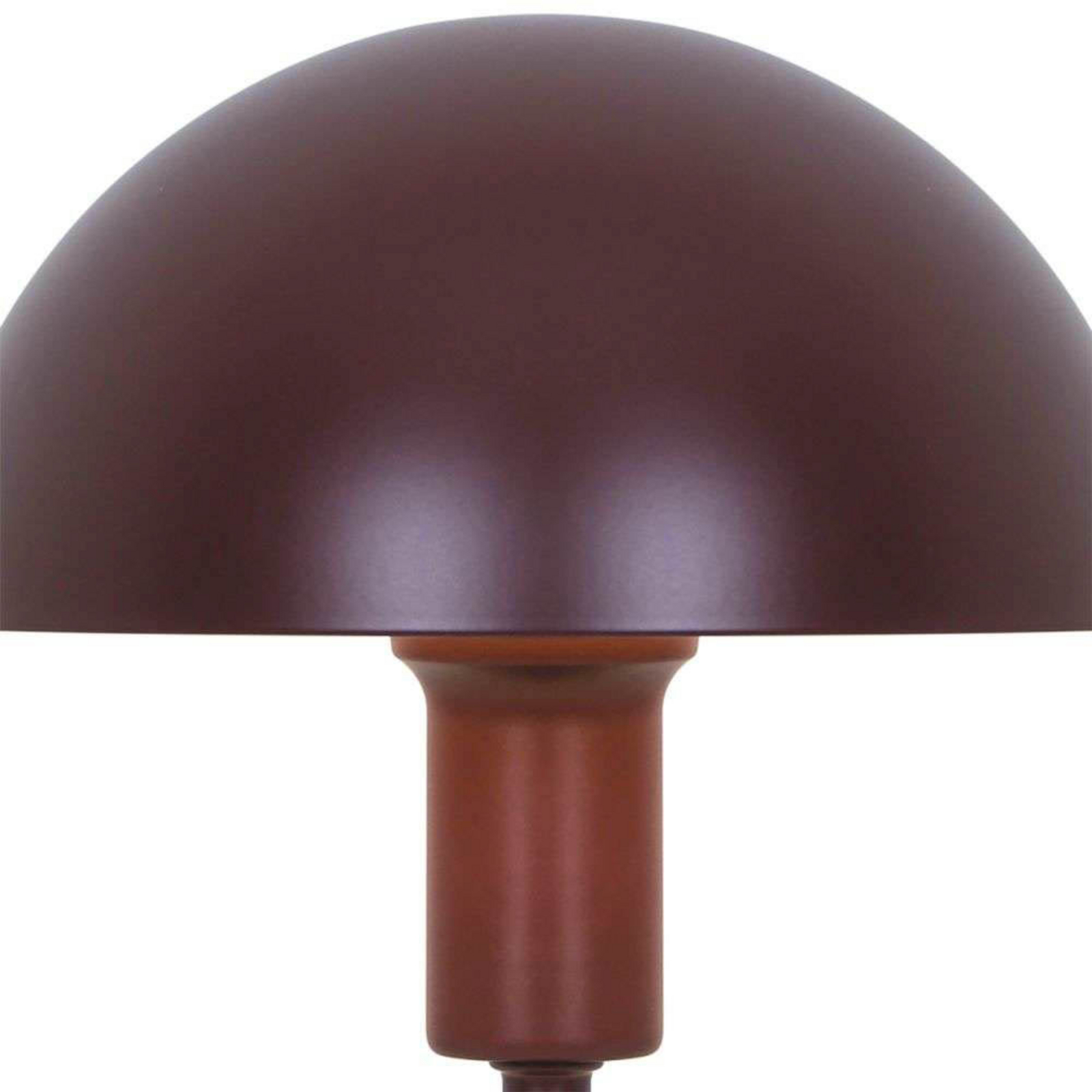 Bordlampe Ellen mini, bordeaux, høyde 25 cm, metall