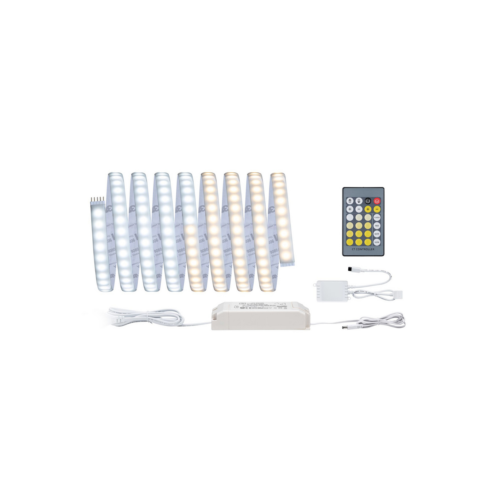 Paulmann LED-Streifen MaxLED 1000 Basisset 3m CCT IP44 Paulmann LED-Streifen MaxLED 1000 Basisset 3m CCT IP44