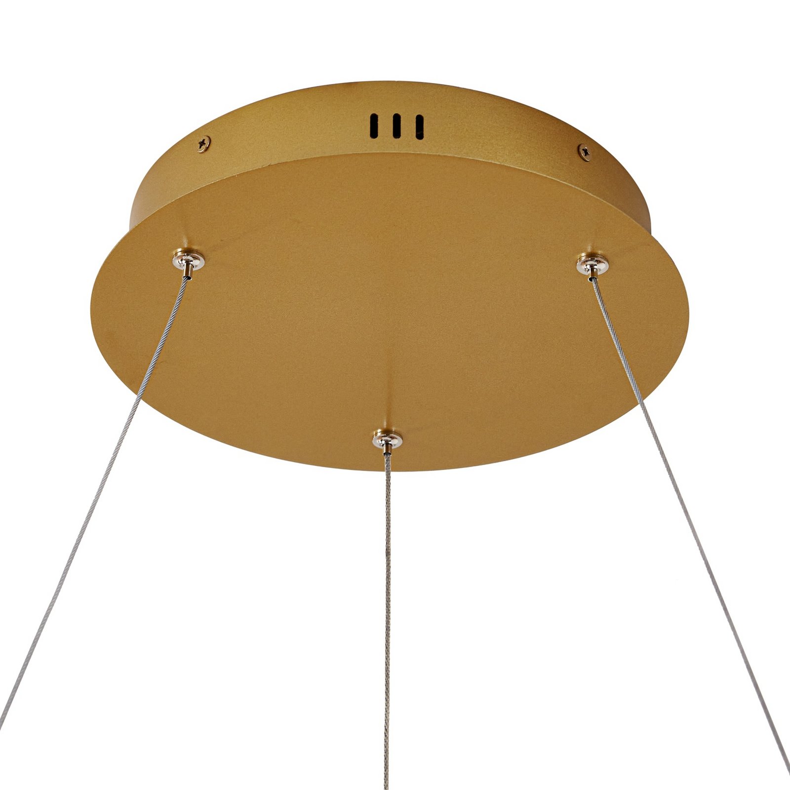 Yonam LED hanglamp, Ø 80 cm, 1-lamp, goud, CCT - Lucande Yonam LED hanglamp, Ø 80 cm, 1-lamp, goud, CCT - Lucande