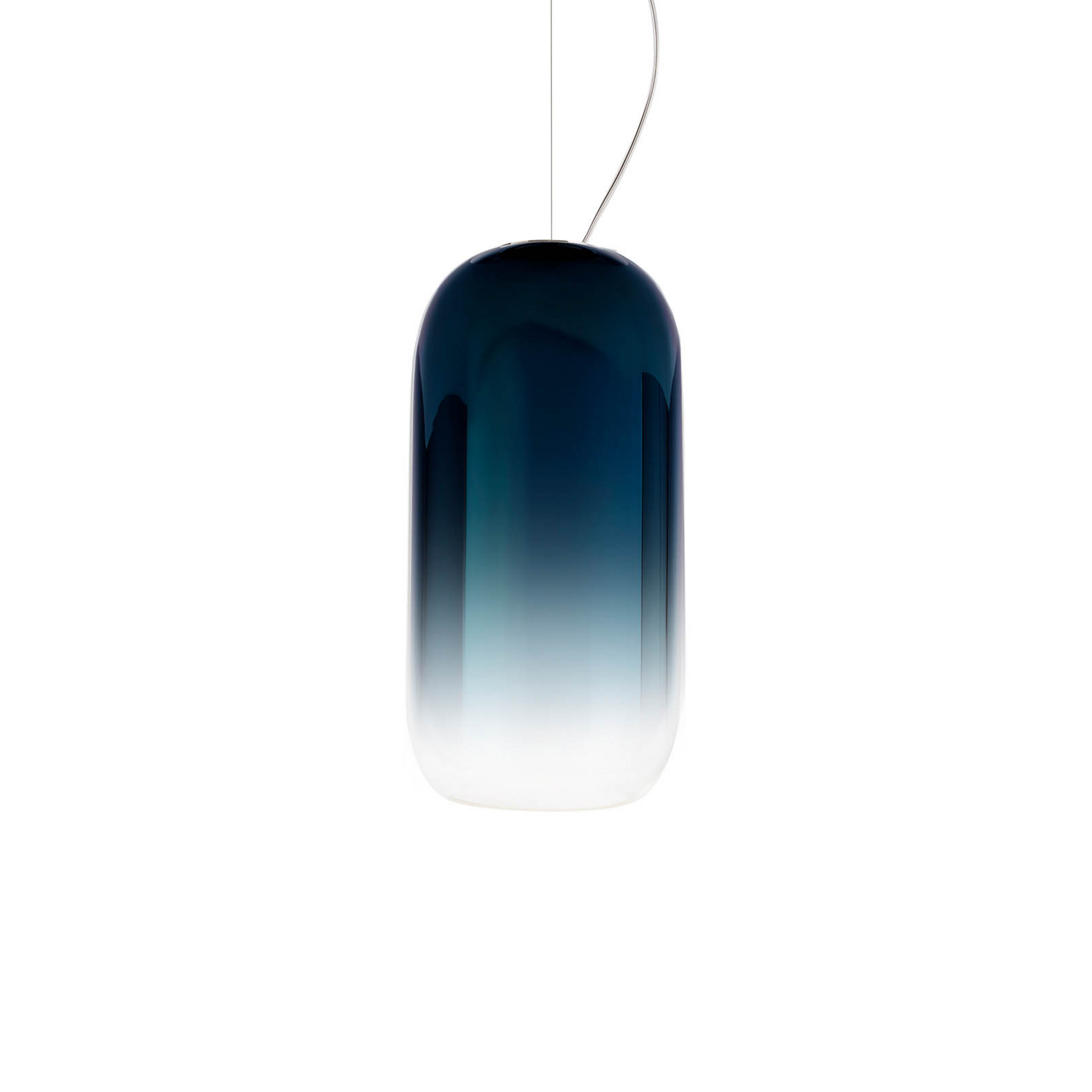 Gople Mini Pendant Blue Sapphire/Black - Artemide