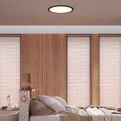 Stropné svietidlo Karl LED, CCT, RGB podsvietenie, Ø 29 cm