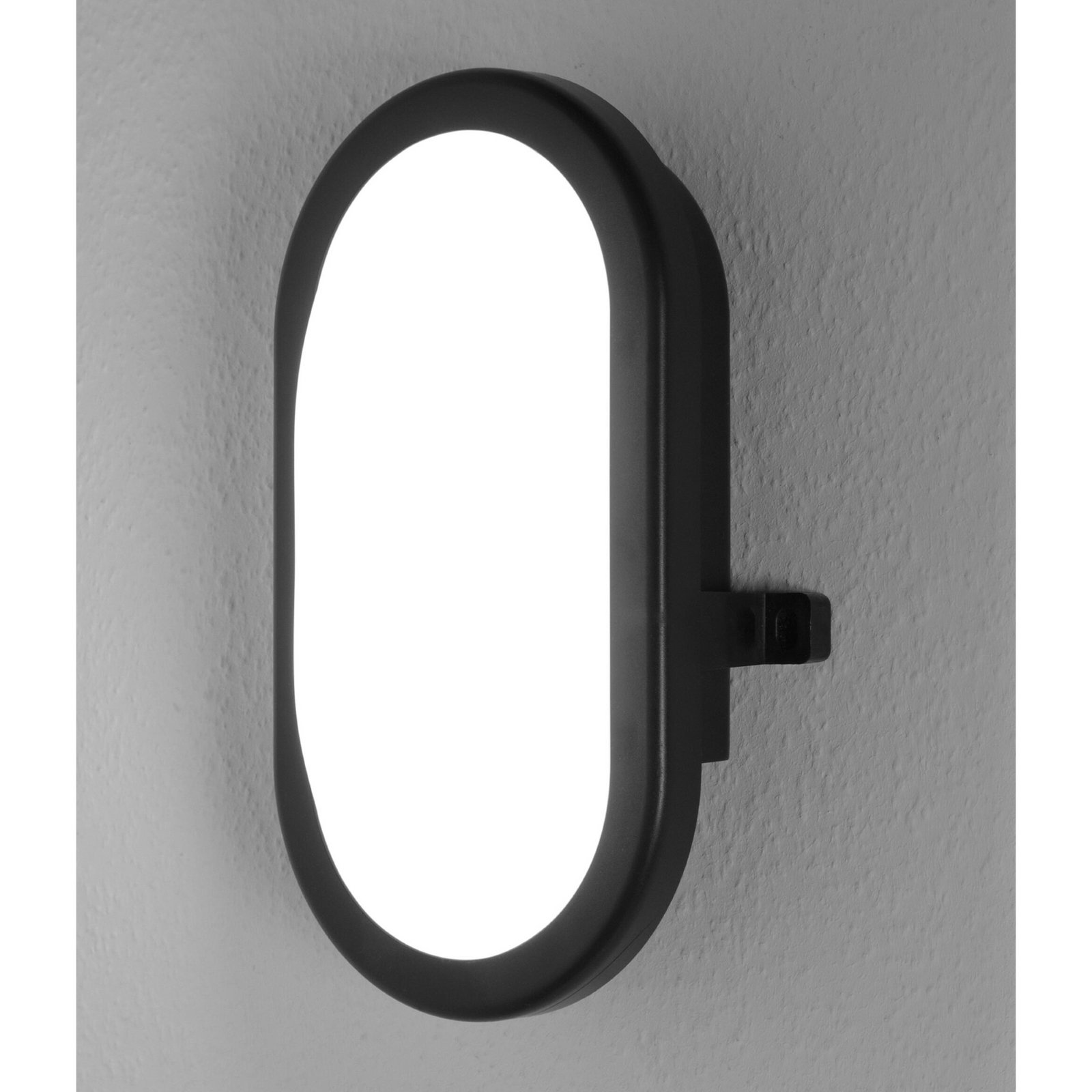 Lampă LED OSRAM pentru exterior BULKHEAD, negru 11 W plastic IP54