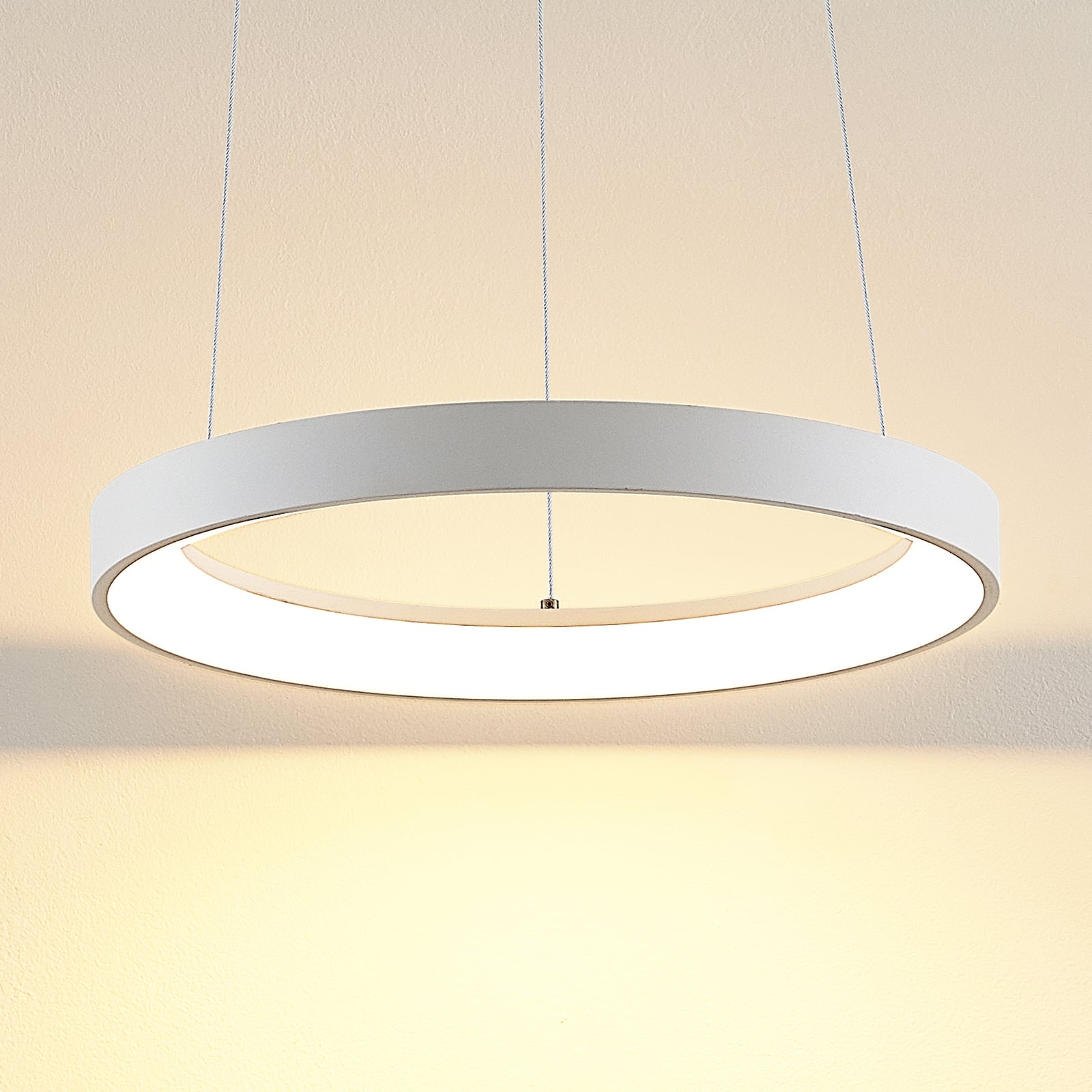 Vivy LED lógó világítás, fehér, Ø 38 cm, fém - Arcchio