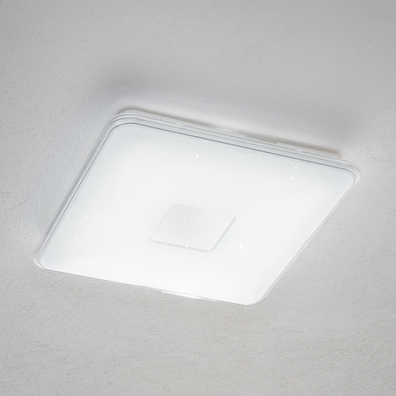 Remote-control angular LED ceiling light Samurai