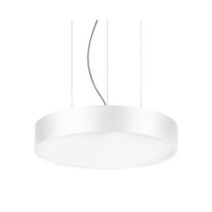 BRUMBERG Biro Circle LED Ø 75 cm, suora, DALI, valkoinen, 3000 K