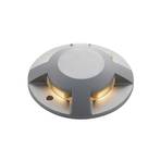 Jeffrey LED 4 Spoturi Incastrabile Exterior Silver - Lucande