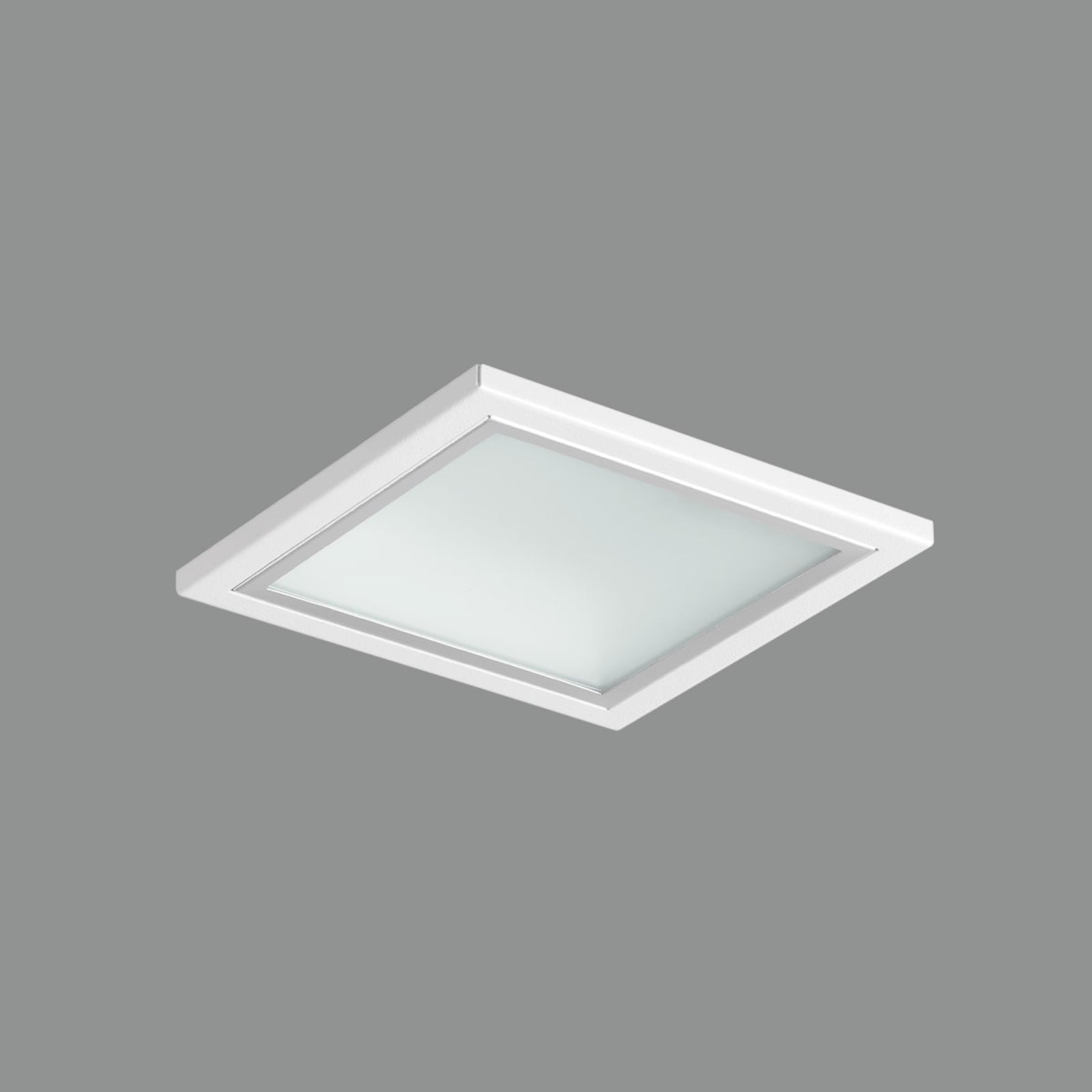 OMS Noviel S PRO LED downlight, 20 W, 79°, 4,000 K, for Workroom / Office, sheet steel, aluminium, PMMA, 20 W, energy efficiency: A+, L: 16.5 cm, W: 16.5 cm