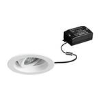BRUMBERG Tirrel deep LED recessed spotlight on/off, 830, round, white