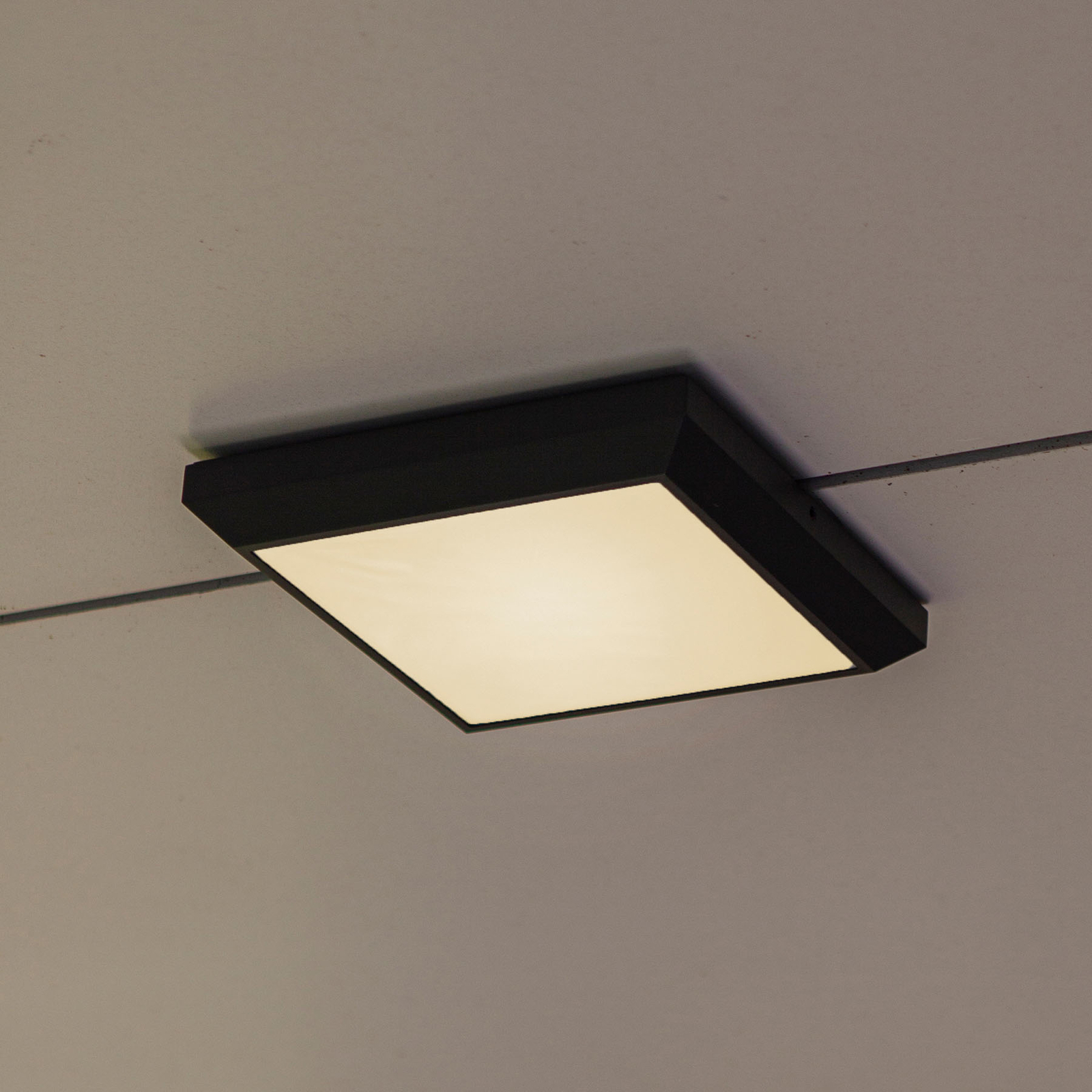LED plafondlamp Helena, lengte 22 cm