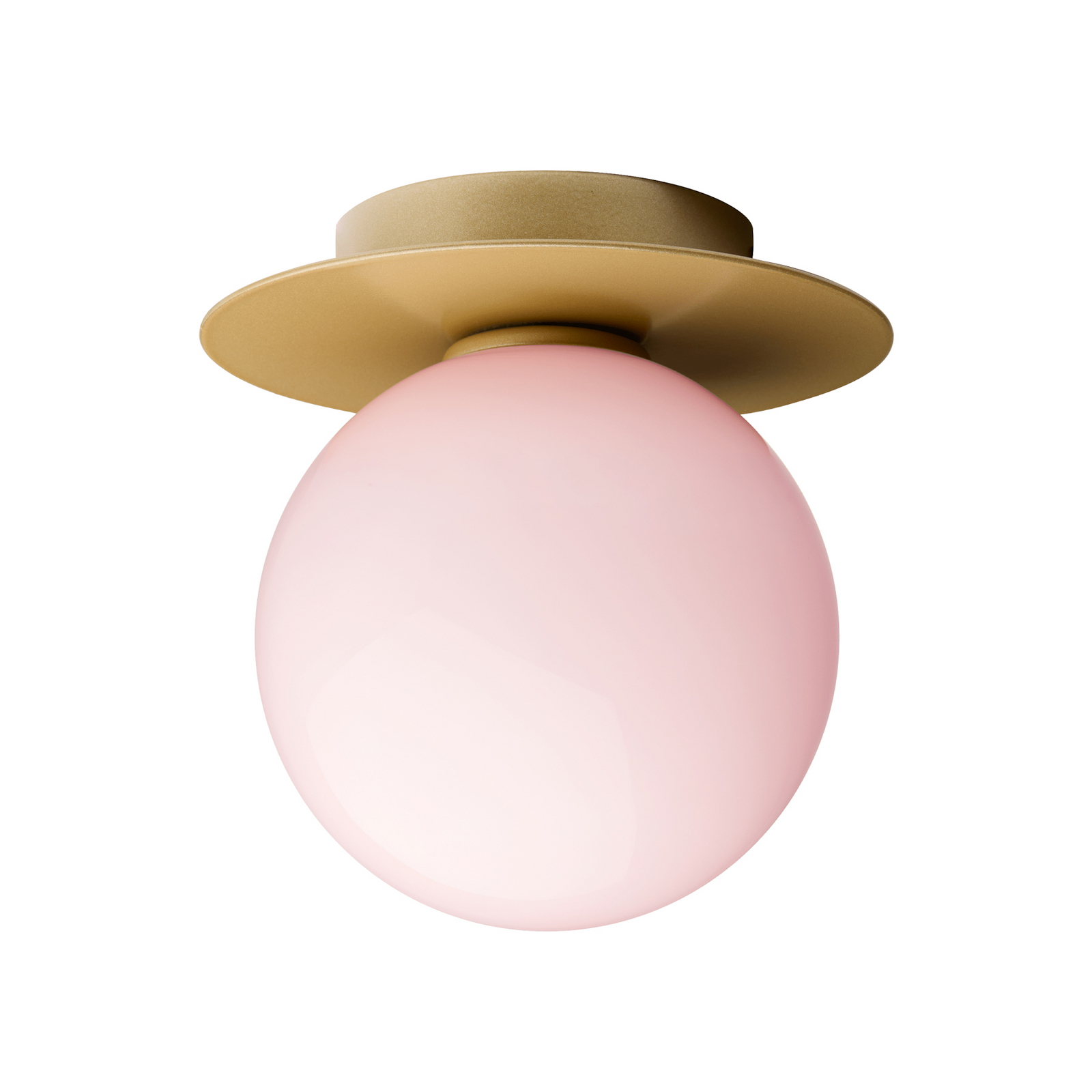 Applique Nuura Liila 1 Medium, oro/rosato, IP44, G9 Applique Nuura Liila 1 Medium, oro/rosato, IP44, G9